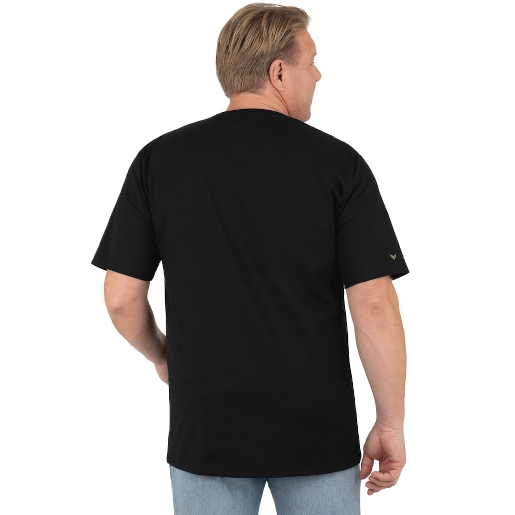 Trigema T-Shirt »TRIGEMA Shirt Deutschland«, (1 tlg.)