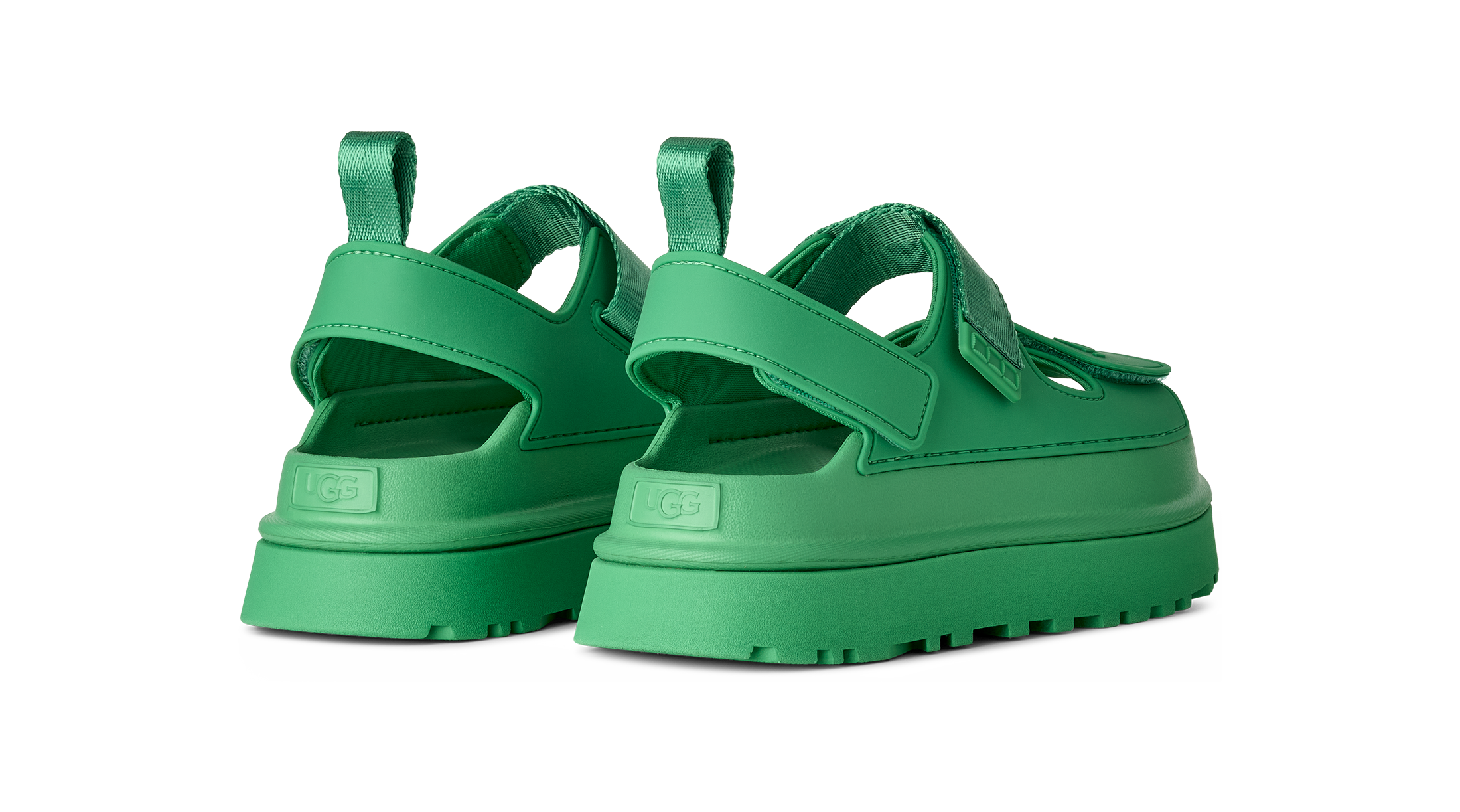 UGG Plateausandale »GOLDENGLOW«  , Sommerschuh, Strandschuh, Plateausandale mit Klettverschlüsse