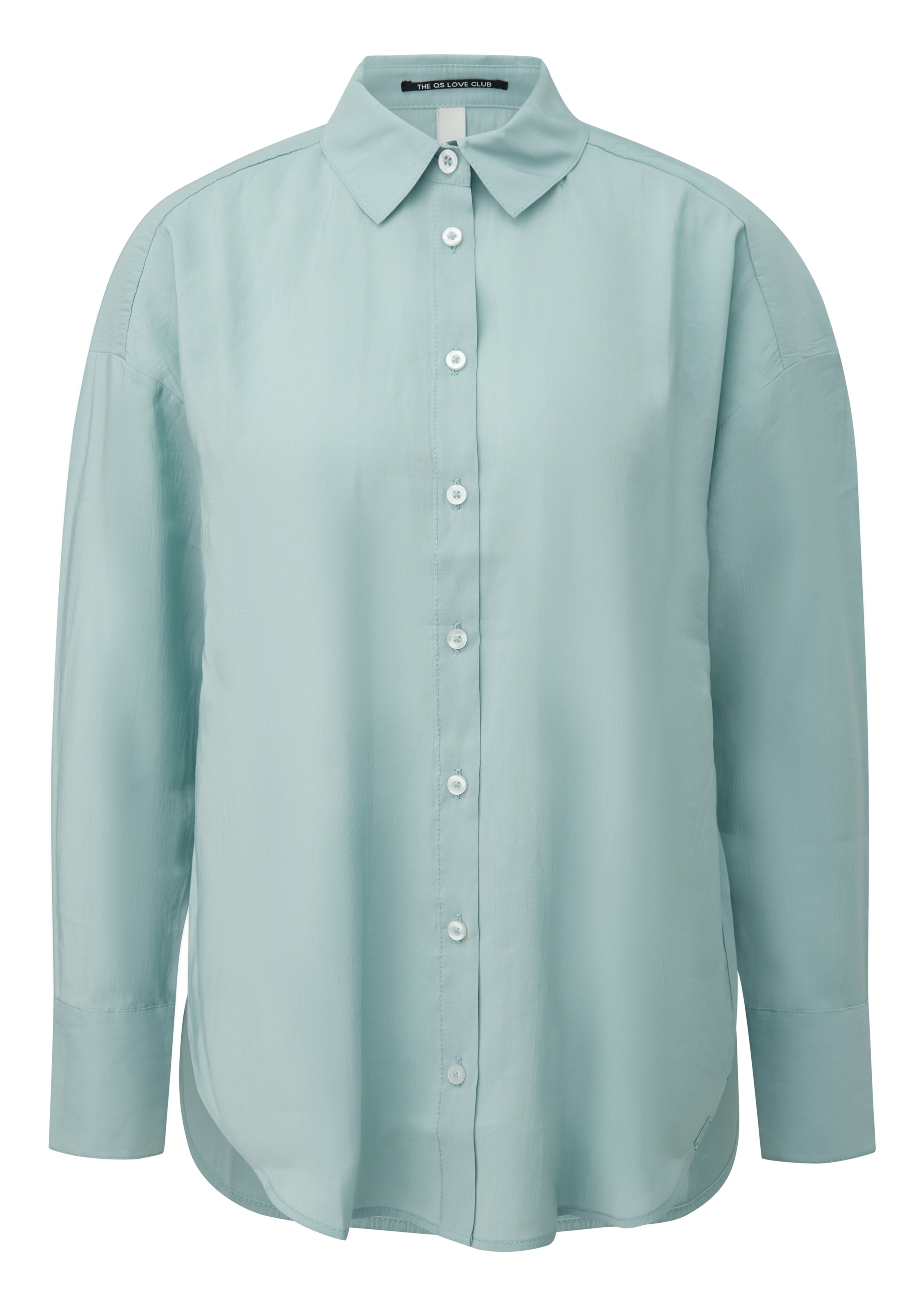 QS Langarmbluse mit Knopfleiste