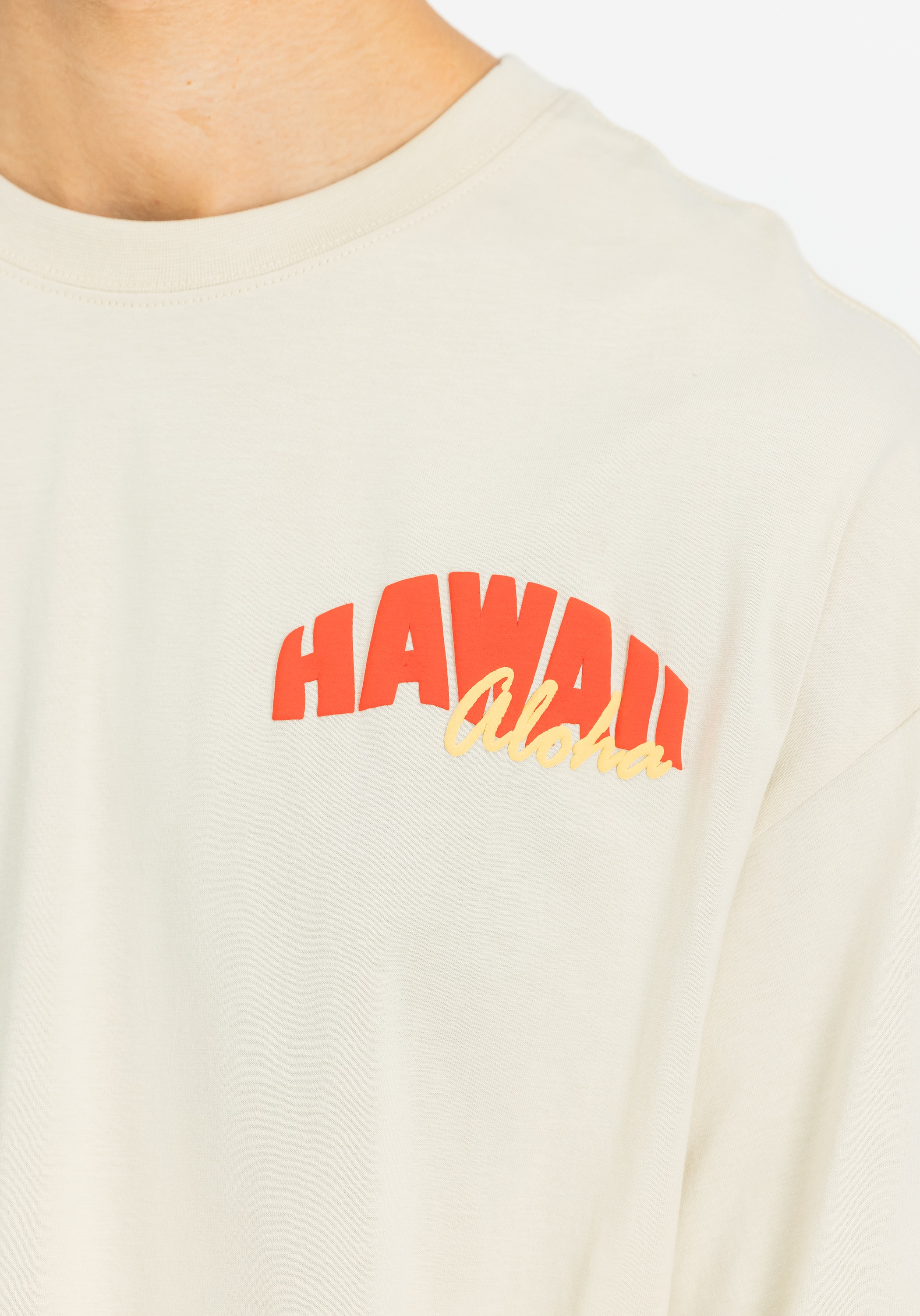 Alpha Industries T-Shirt »Hawaii Aloha Backprint T-Shirt T-Shirt«