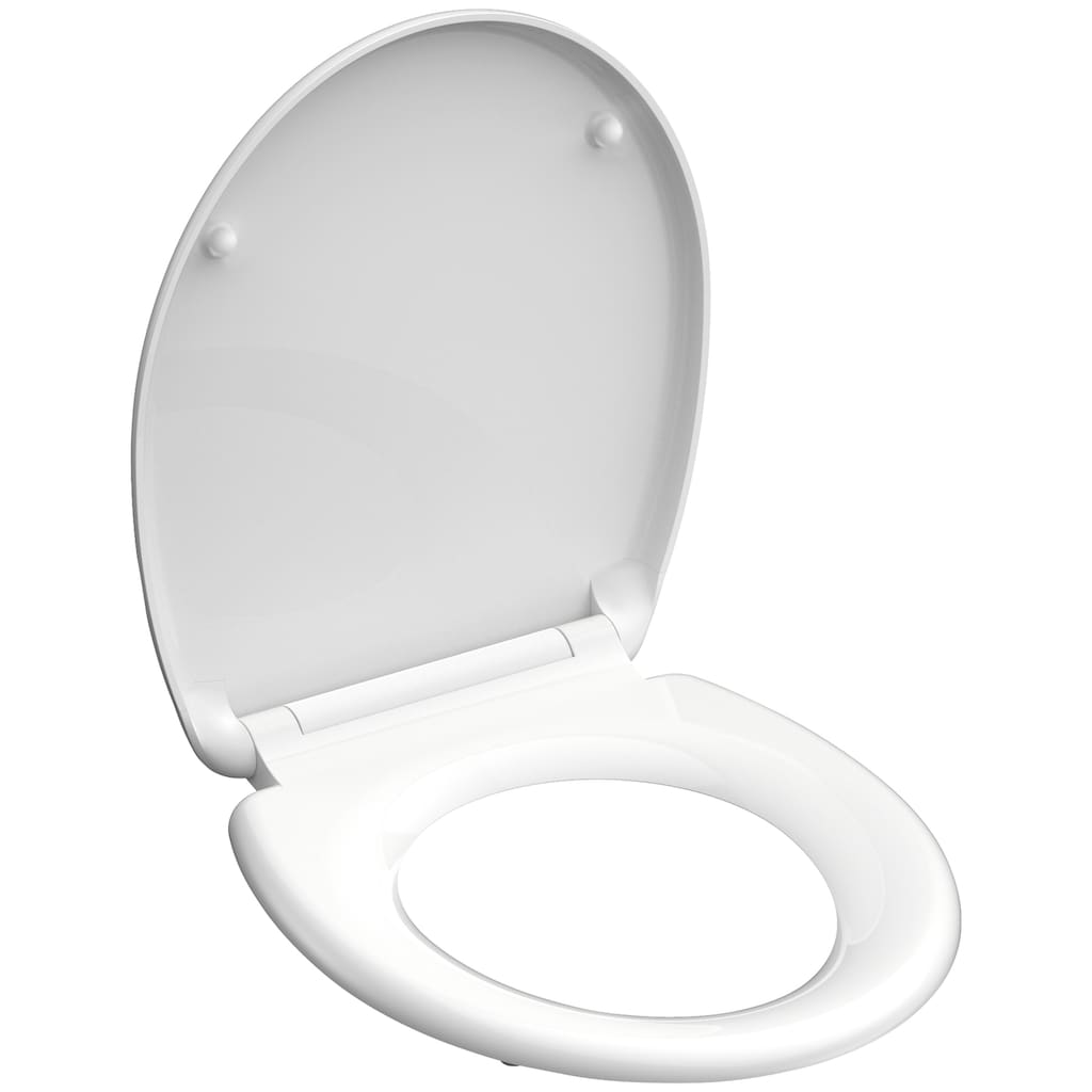 welltime WC-Sitz »Premium«, abnehmbar, Absenkautomatik, bruchsicher, kratzfest, Schnellverschluss