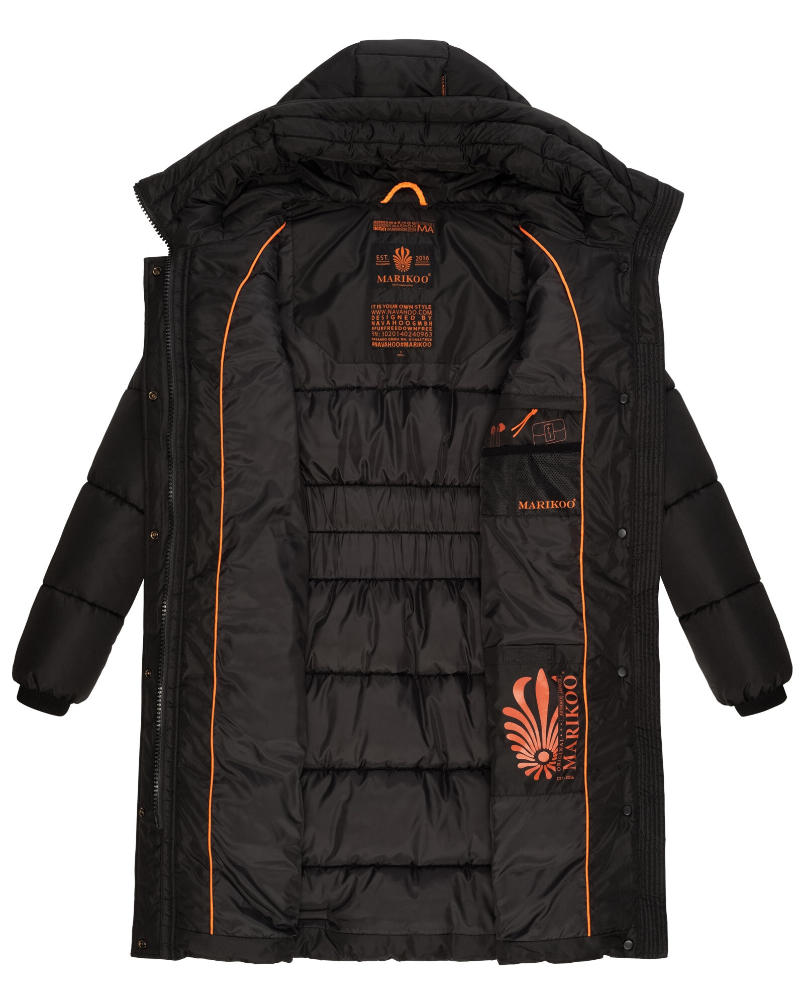 Marikoo Winterjacke »Marikoo Yuikoo Damen Winterjacke B941«