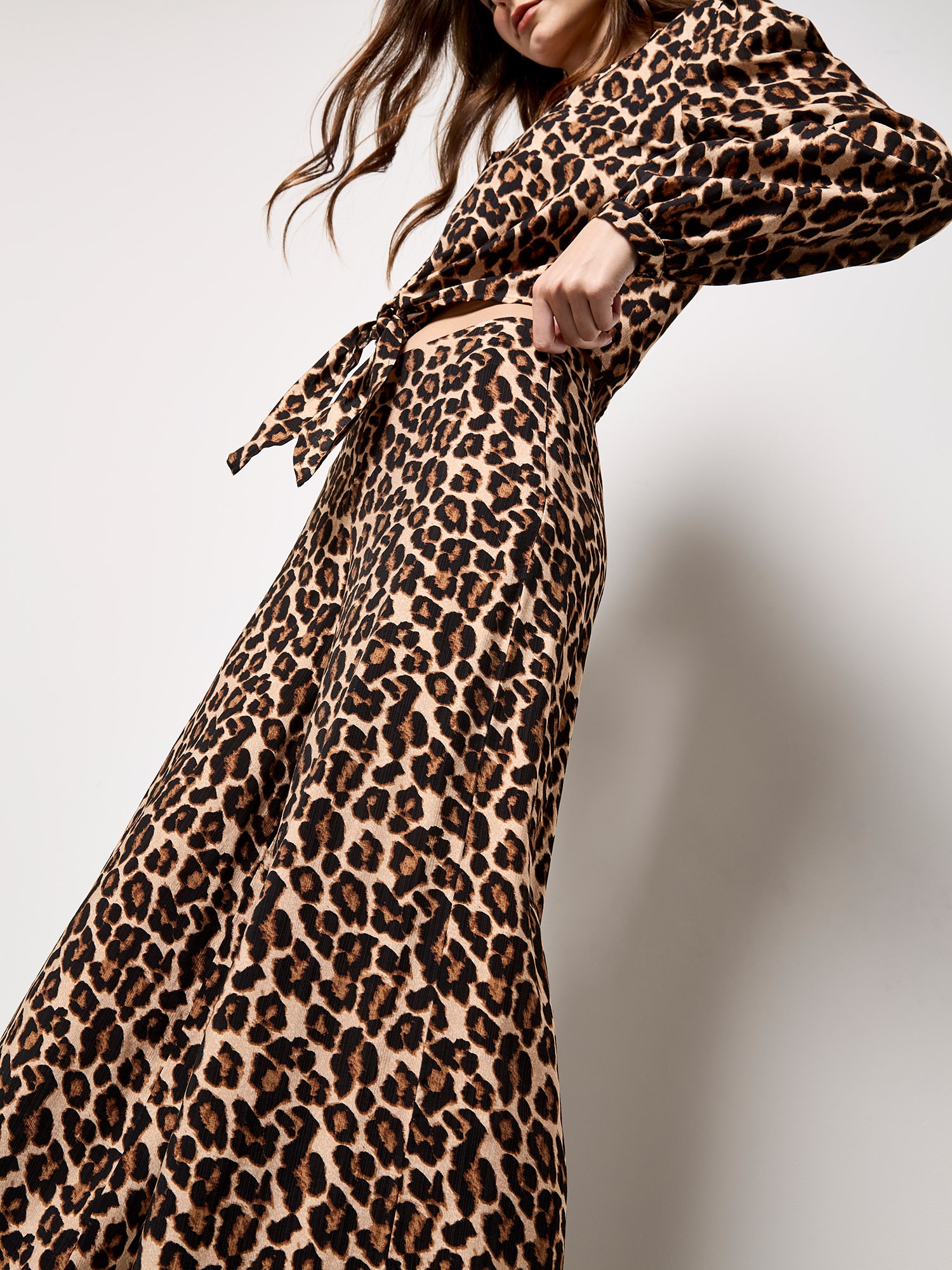 Apricot Wirkhose »Hose«  mit Leopardenmuster