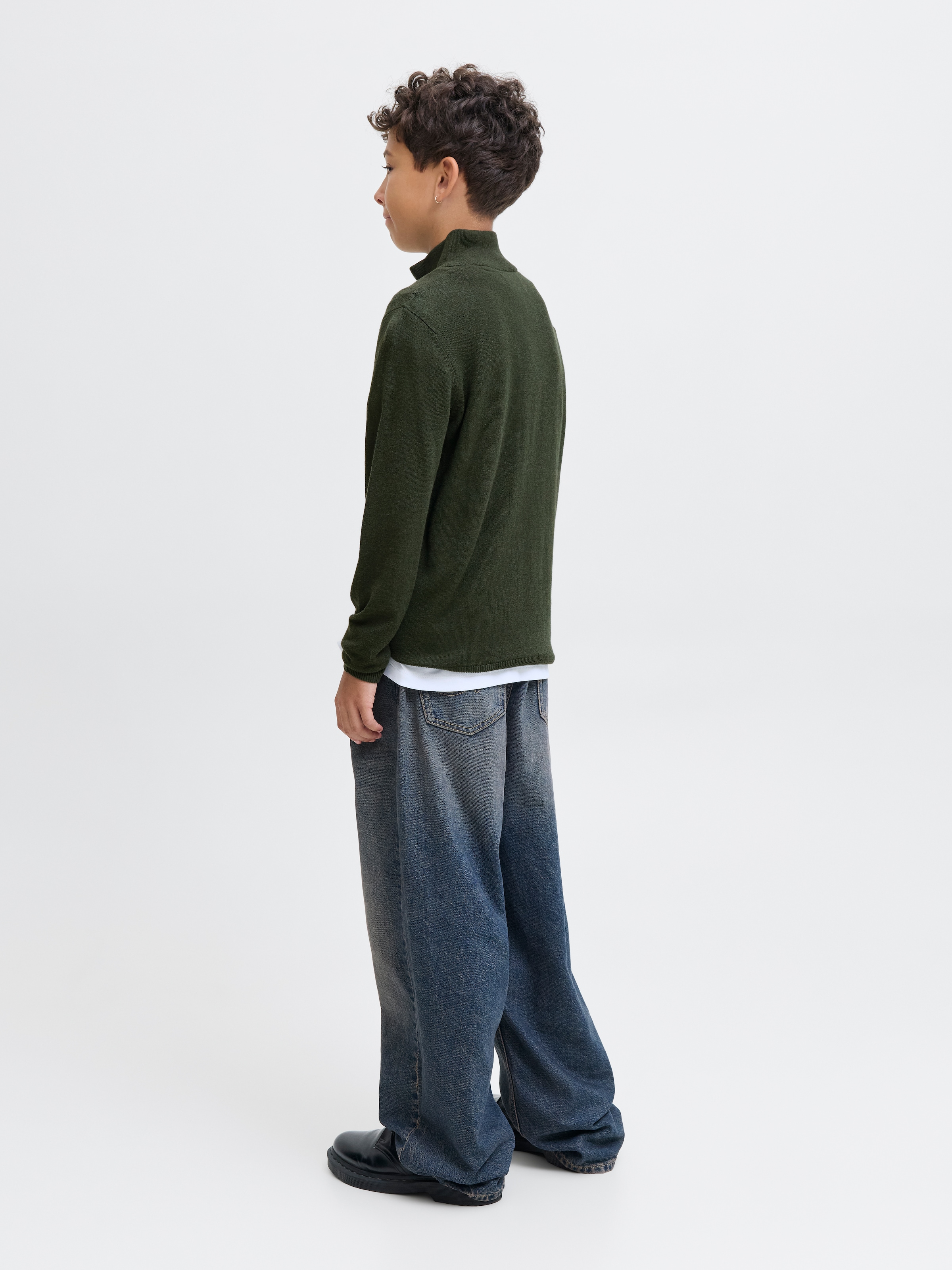 Jack & Jones Junior Troyer »JJEEMIL KNIT HALF ZIP NOOS JNR«