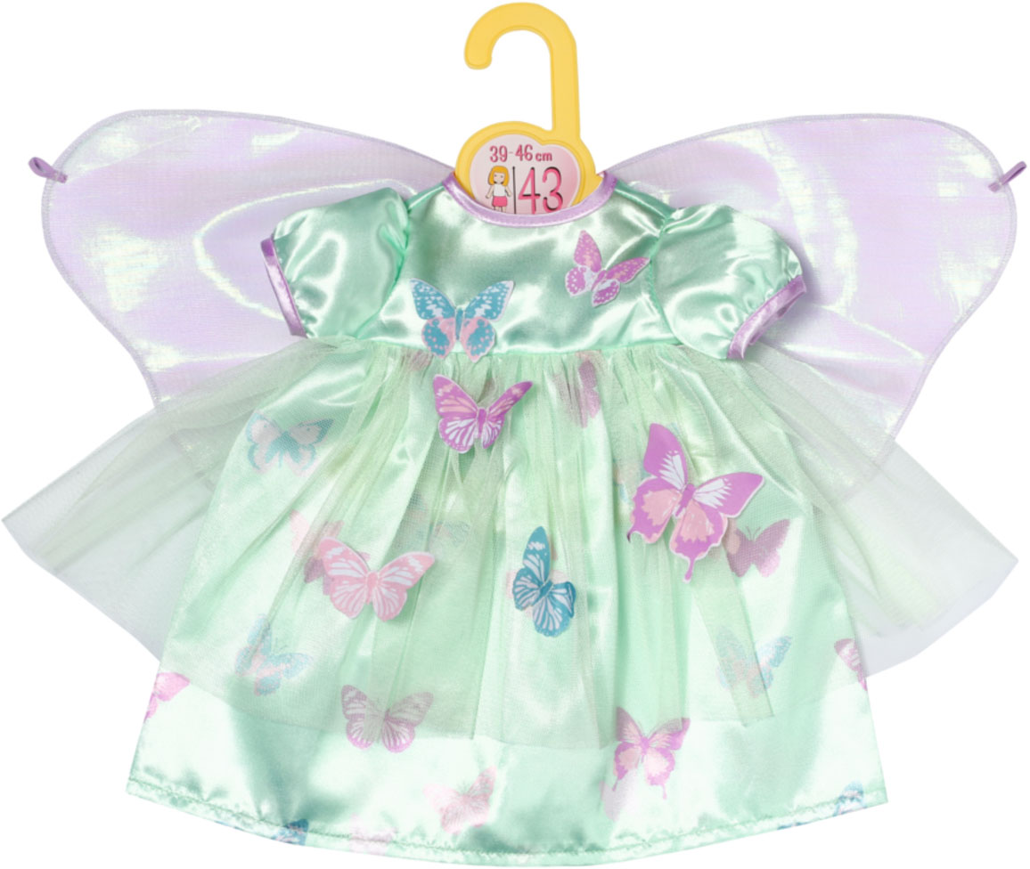 Puppenkleidung »Dolly Moda Feenkleid mit Flügeln, 43 cm«