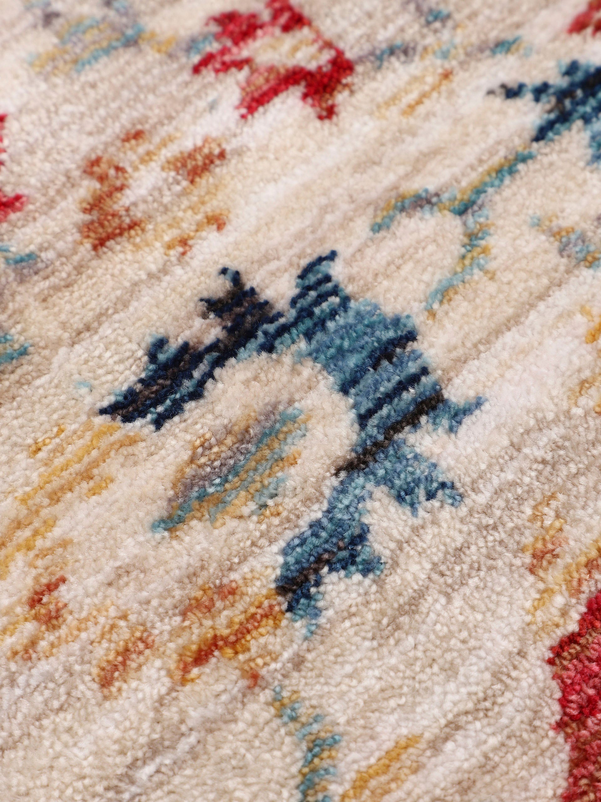 carpetfine Teppich »Phoenix«, rechteckig, 6 mm Höhe, Vintage Orient Look, mit Fransen, Wohnzimmer