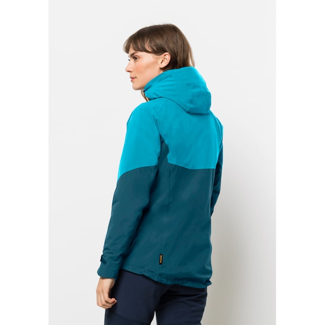 Jack Wolfskin 3-in-1-Funktionsjacke »FELDBERG 3IN1 JKT W«, (2 teilig), mit  Kapuze online bei OTTO