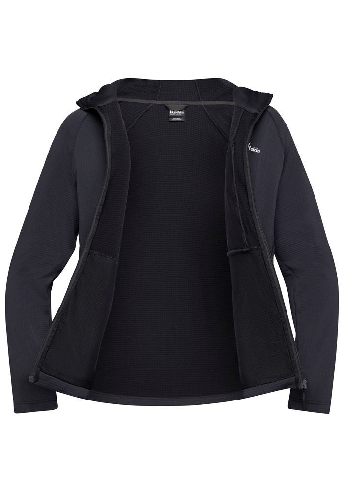 Jack Wolfskin Fleecejacke »KOLBENBERG HOODED FZ M«, mit Kapuze