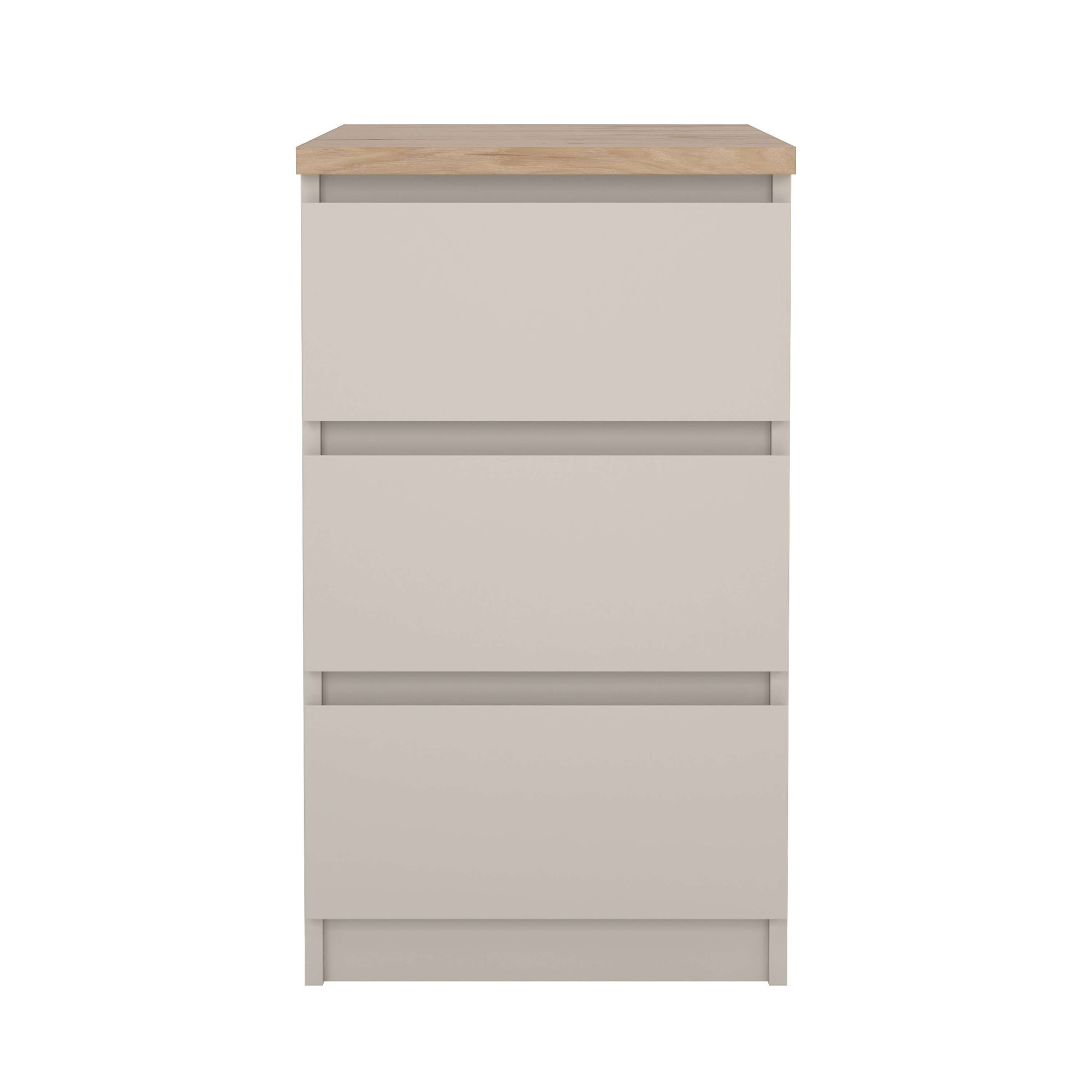 INOSIGN Kommode »Naia« Elegante und modernes Sideboard mit 3 geräumigenSchubladen