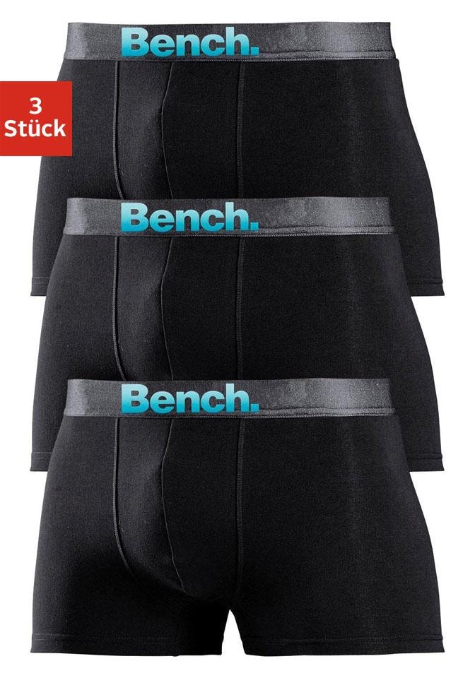 Bench. Herren Boxer »Boxershorts für Herren« Packung in schwarz, Größe XXL (8)