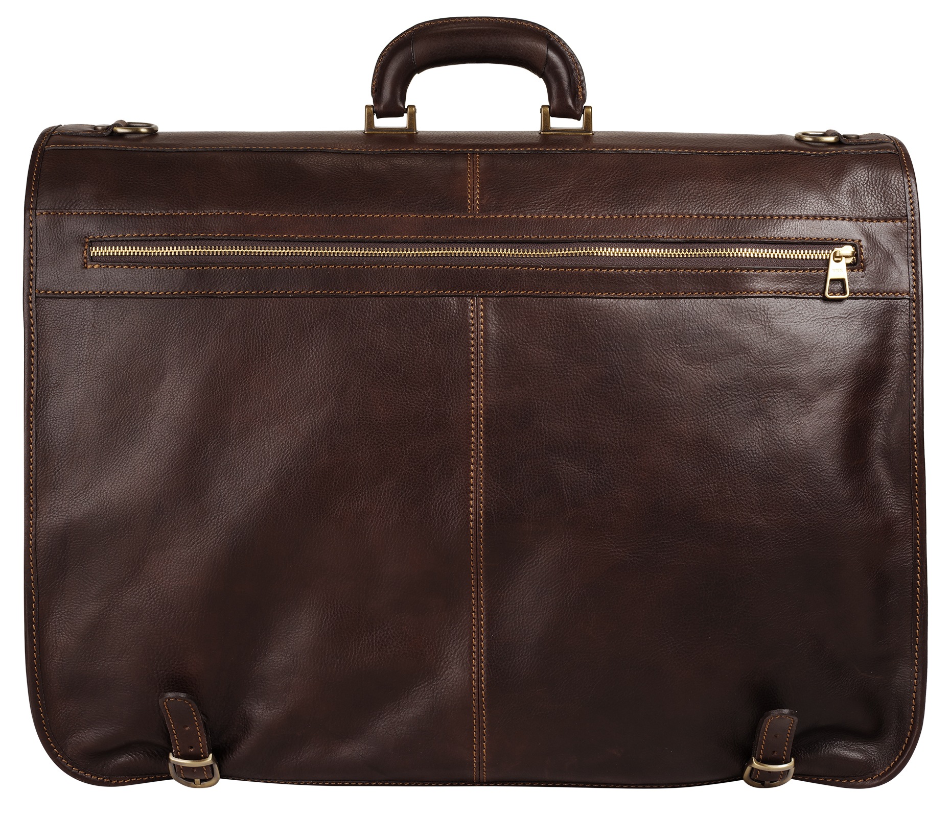 Piké Reisetasche, echt Leder, Made in Italy