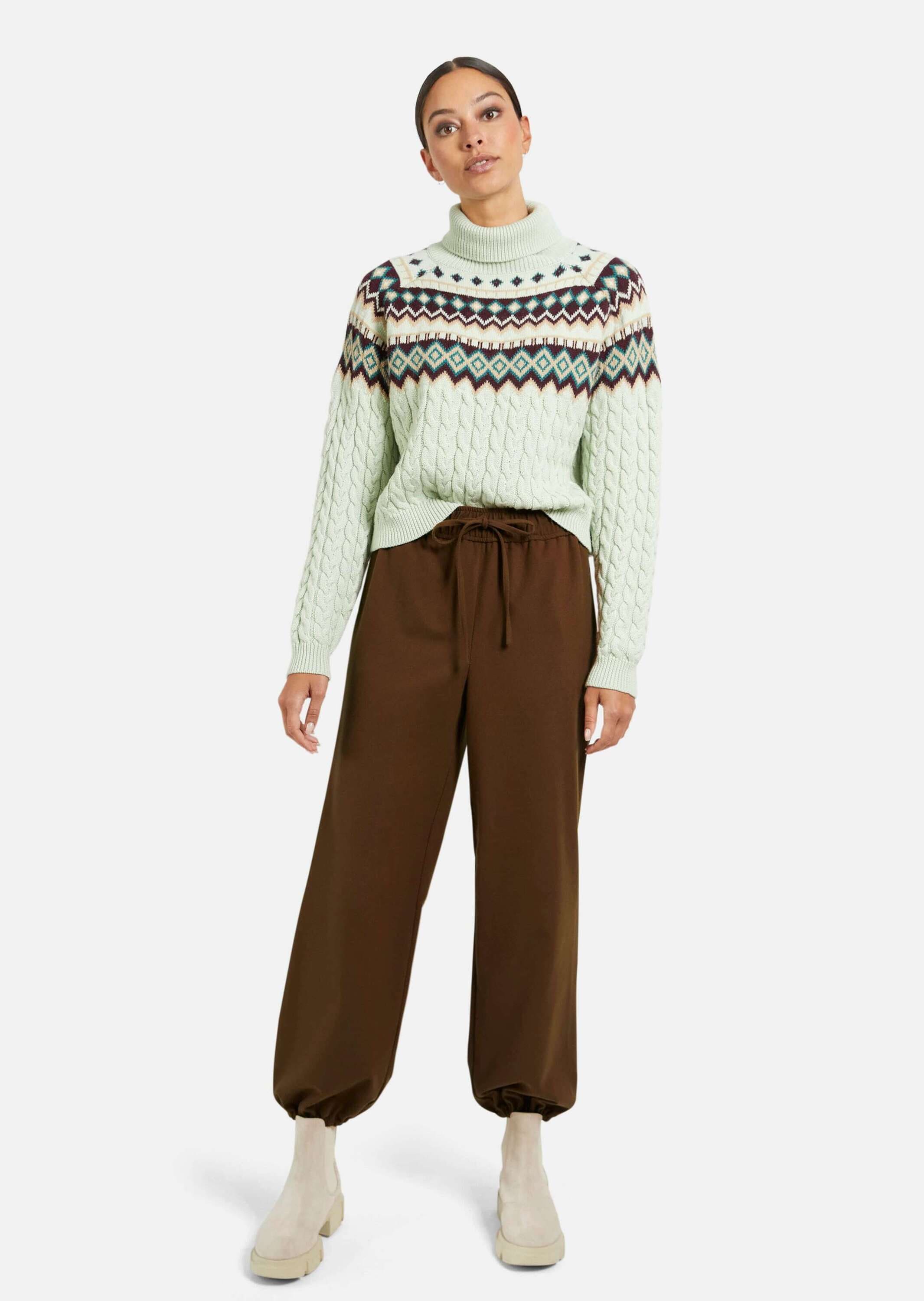 MADELEINE Stoffhose »Hose Weite Hose mit elastischem Schlupfbund«