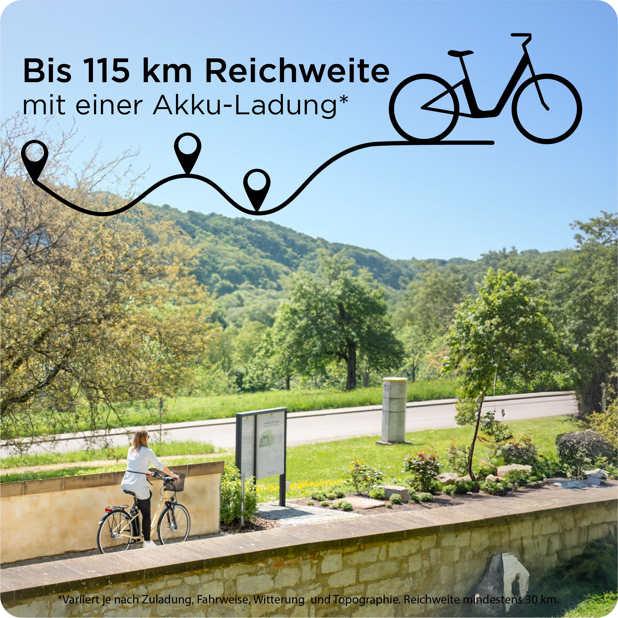 Zündapp E-Bike »Z517«, 7 Gang, Frontmotor 250 W, E Bike Damenfahrrad 28 Zoll 155 - 190 cm mit 7 Gang Nabenschaltung