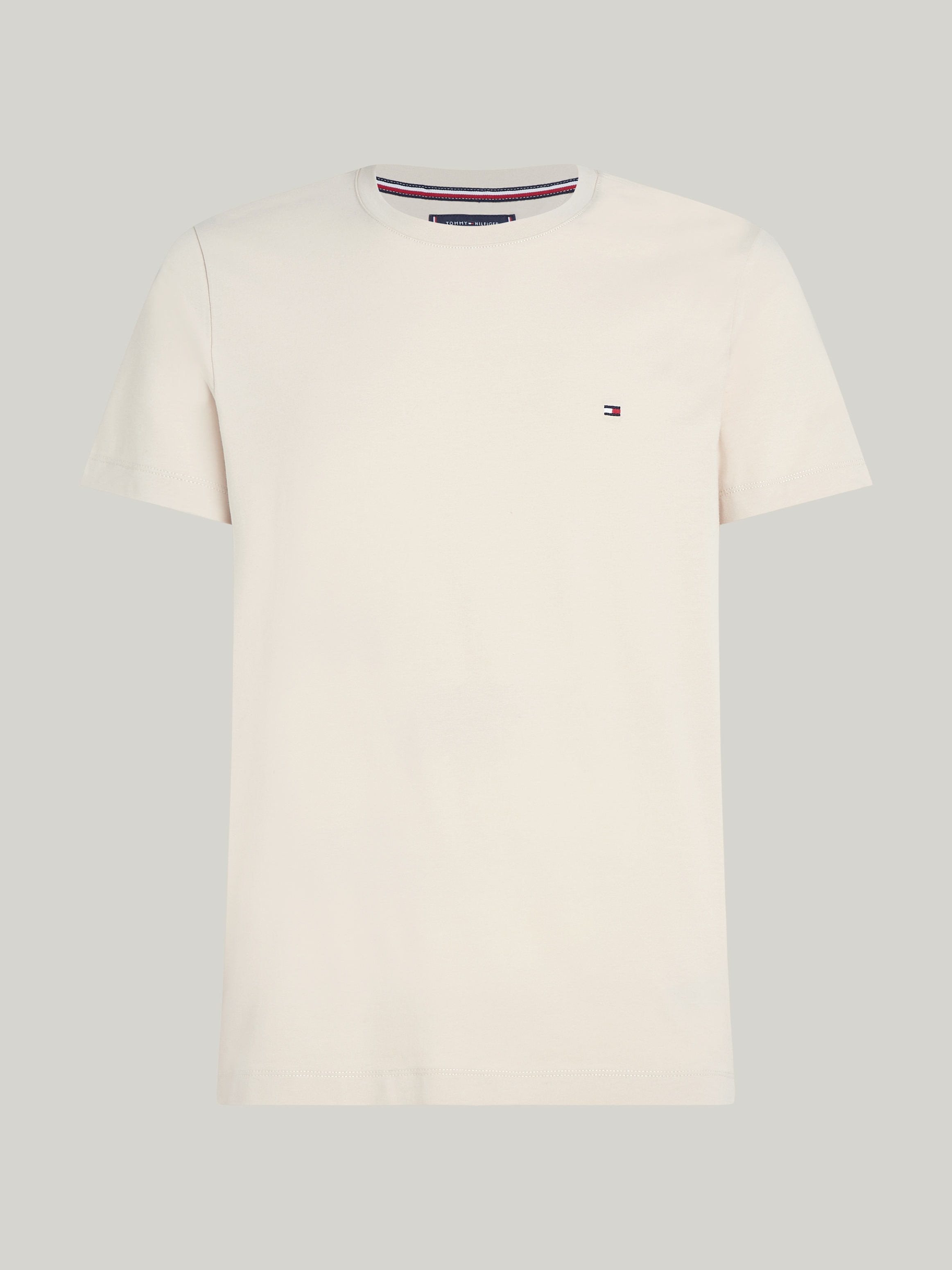 Tommy Hilfiger T-Shirt »STRETCH SLIM FIT TEE«, mit Rundhalsausschnitt