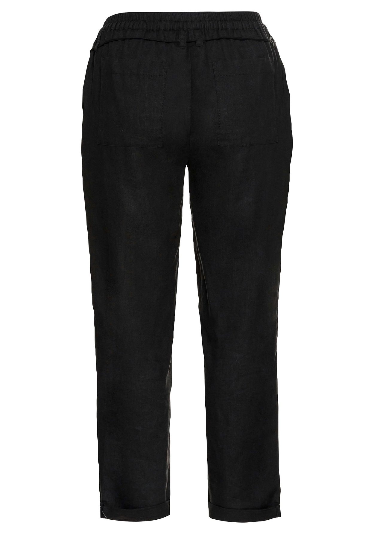 Sheego Schlupfhose »Schlupfhose im Leinen-Mix«