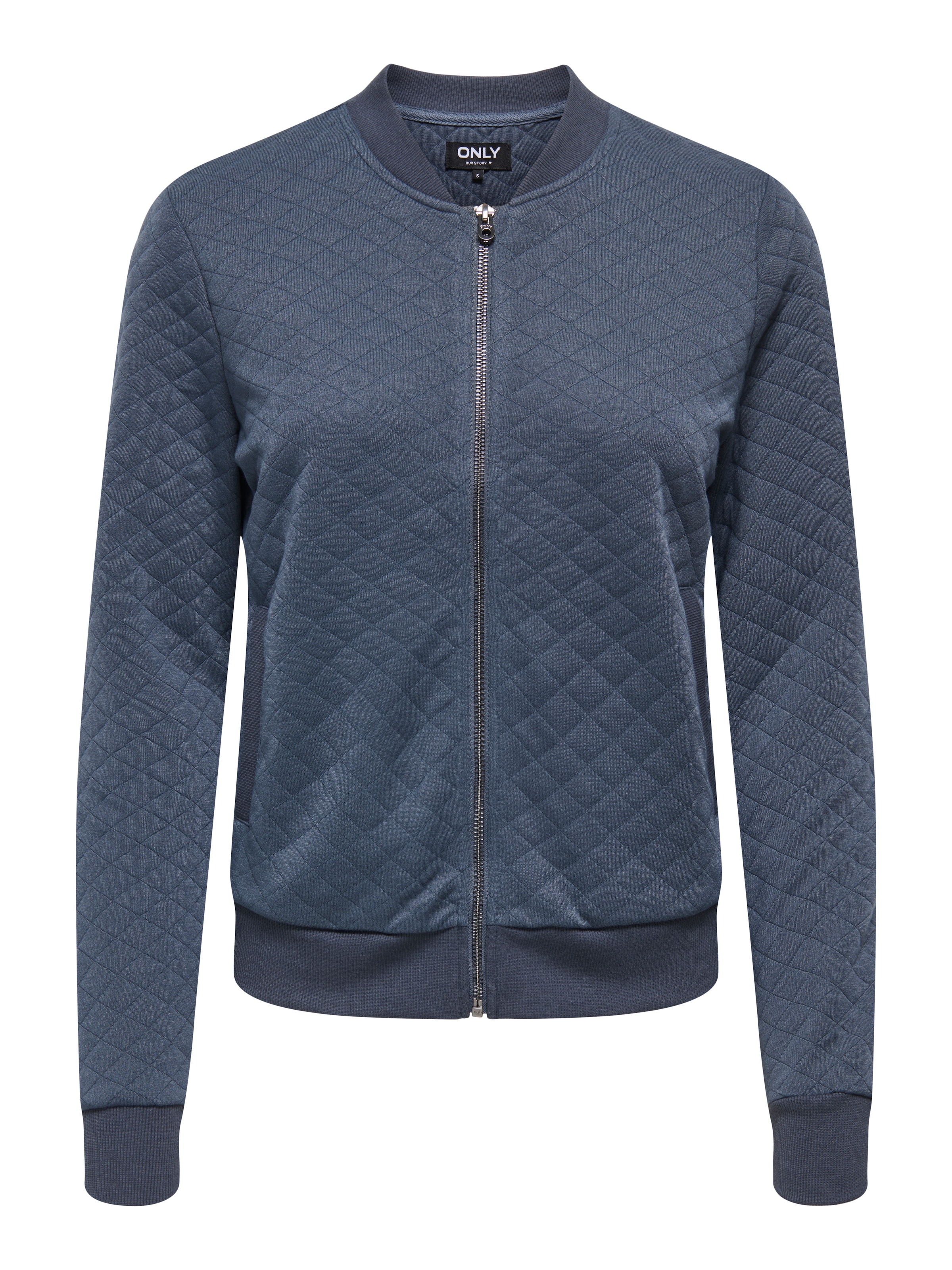 ONLY Sweatjacke »ONLJOYCE L/S BOMBER SWT NOOS« Polyester, regular fit