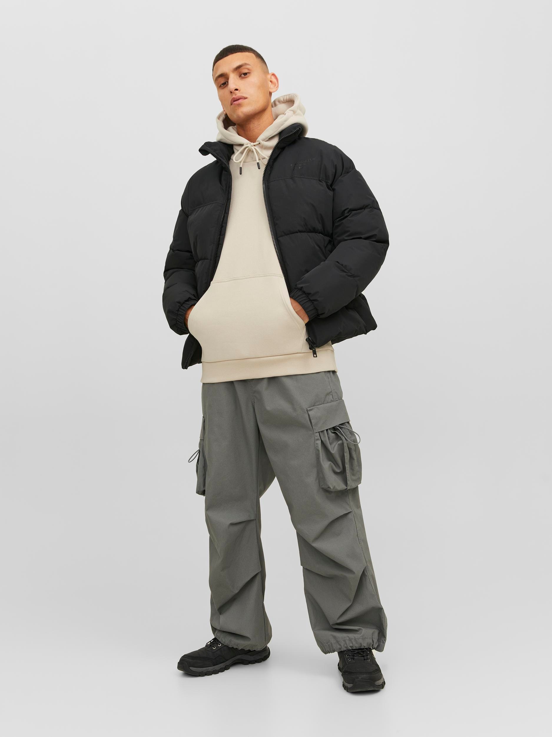 Jack & Jones Kapuzensweatshirt »JJEBRADLEY SWEAT HOOD NOOS«, mit Känguru Tasche