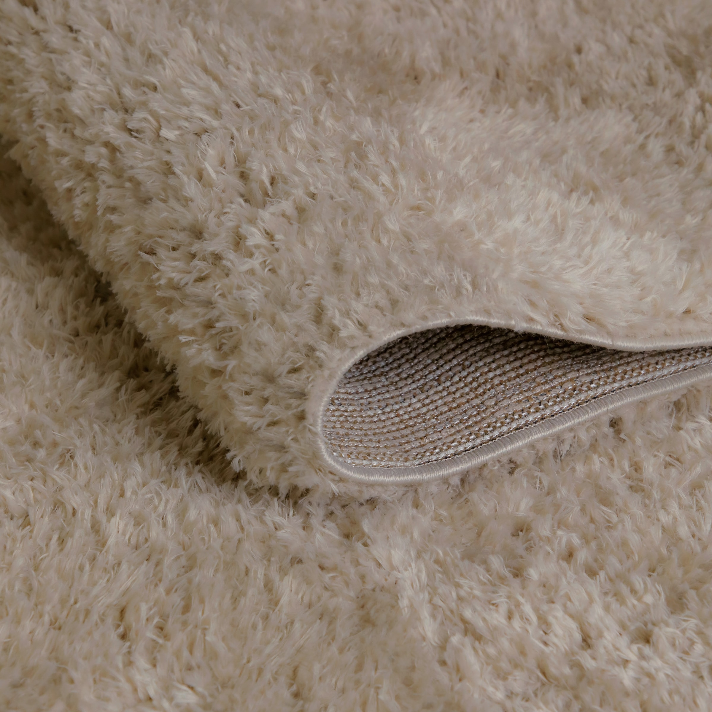 OTTO home Hochflor-Teppich »Josetta , auch als Läufer erhältlich« rechteckig 50 mm Höhe Langflor, Shaggy, dichter weicher Hochflor, uni farben, Wohnzimmer