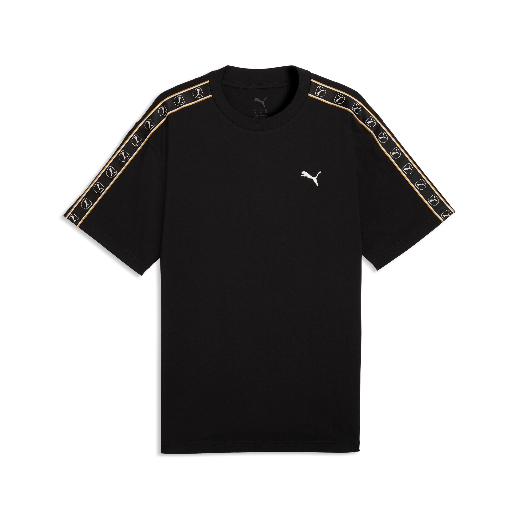 PUMA T-Shirt »ESS ELEVATED TAPE RELAXED TEE« mit Kurzarm, bedruckte oder unifarbene Optik, Relaxed Fit