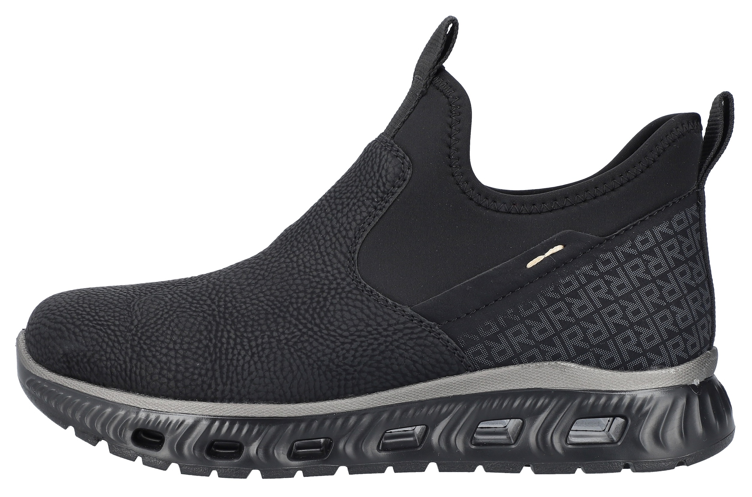 RIEKER Sport Schlupfboots, High-Top-Sneaker, Schlupfboots mit elastischem Schaft