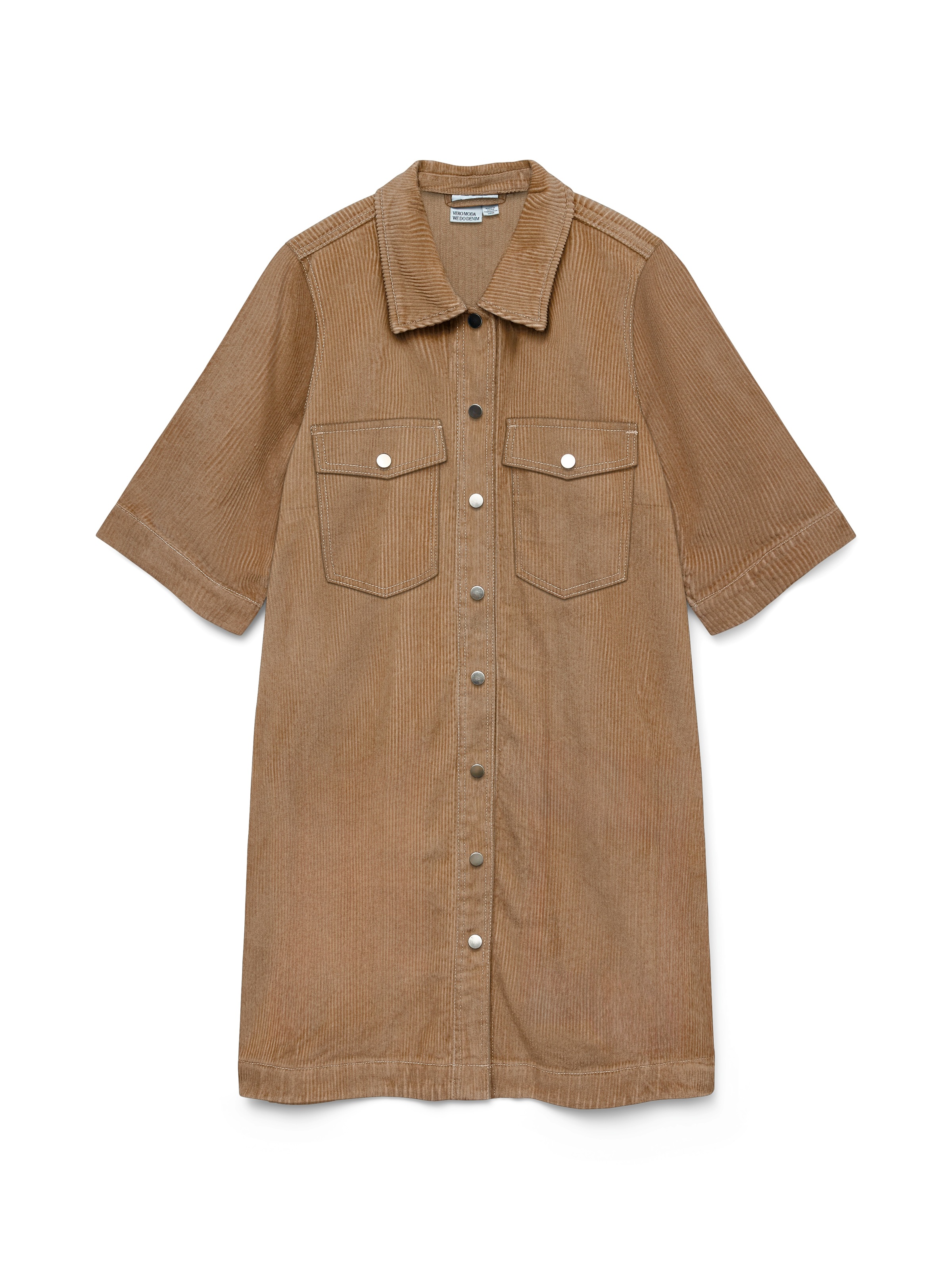 Vero Moda Cordkleid »VMFENJA 2/4 SHORT CORDUROY DRESS NOOS« Brusttaschen