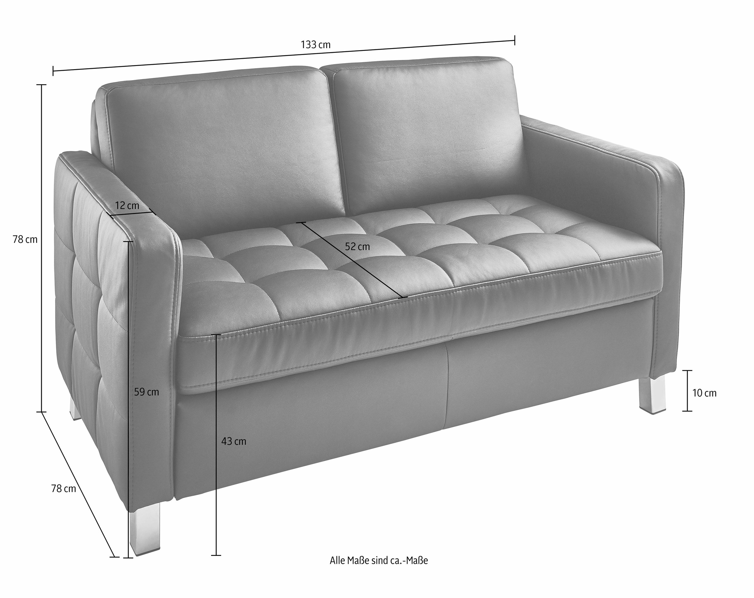 sit&more 2-Sitzer »Pablo«