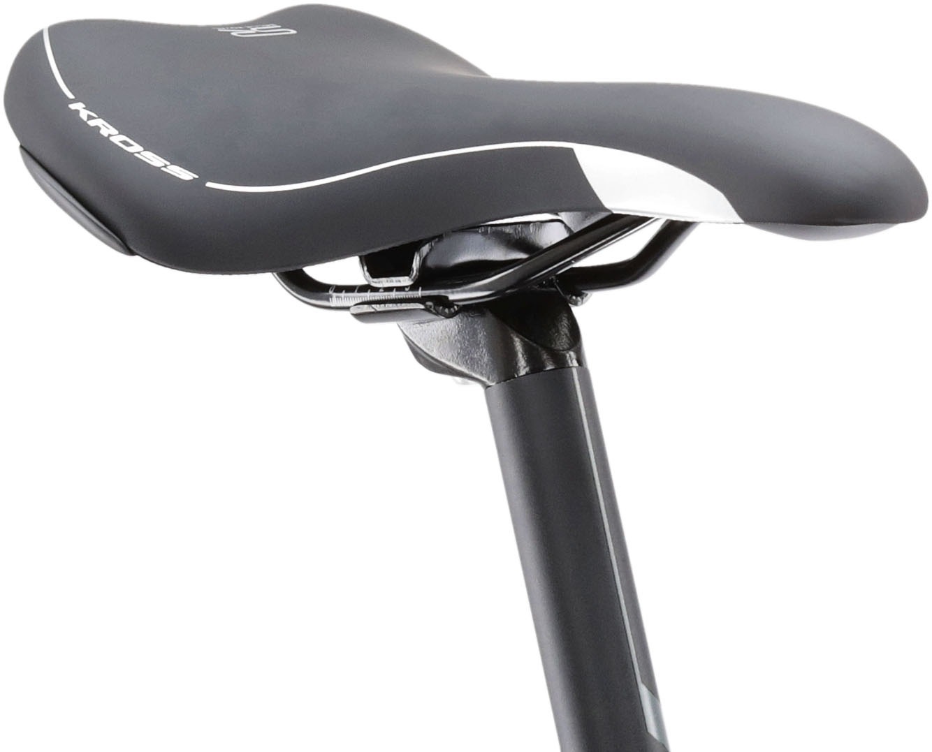 Kross E-Bike »E-Crossrad Evado Hybrid 6.0 28 Zoll blau«, 10 Gang, Shimano, DEORE XT T8000, Mittelmotor 250 W, Pedelec, Elektrofahrrad für Damen und Herren