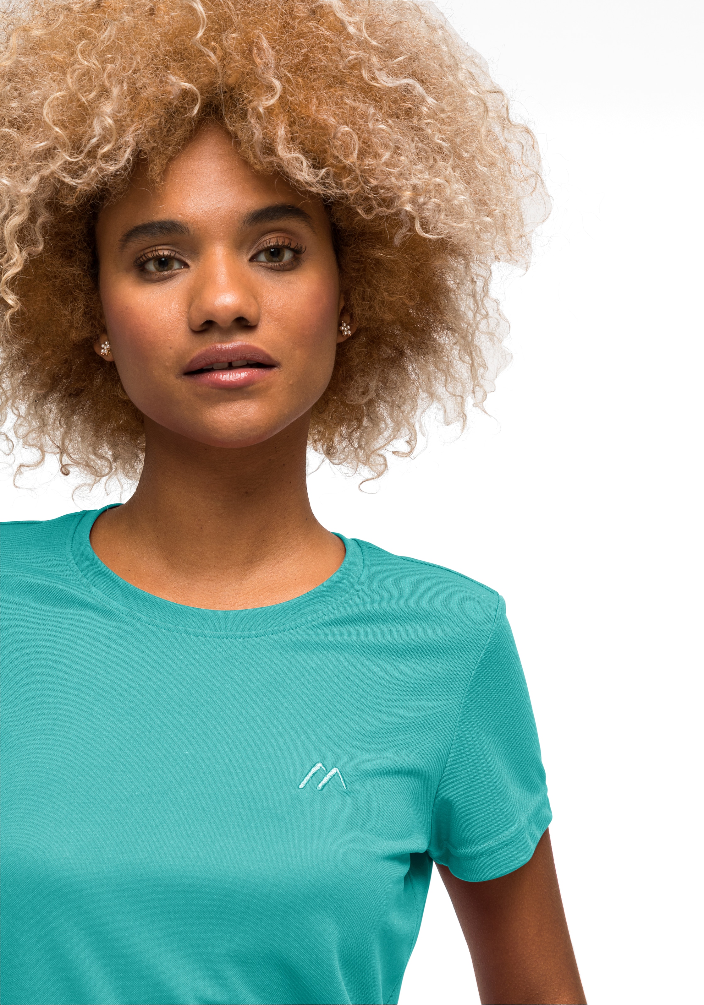 Maier Sports Funktionsshirt »Waltraud«, Damen T-Shirt, schnelltrocknendes Freizeitshirt, Regular Fit