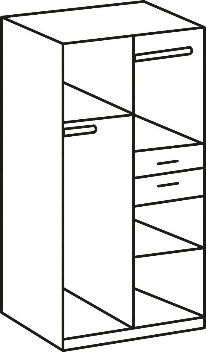 Wimex Drehtürenschrank »Bitburg«