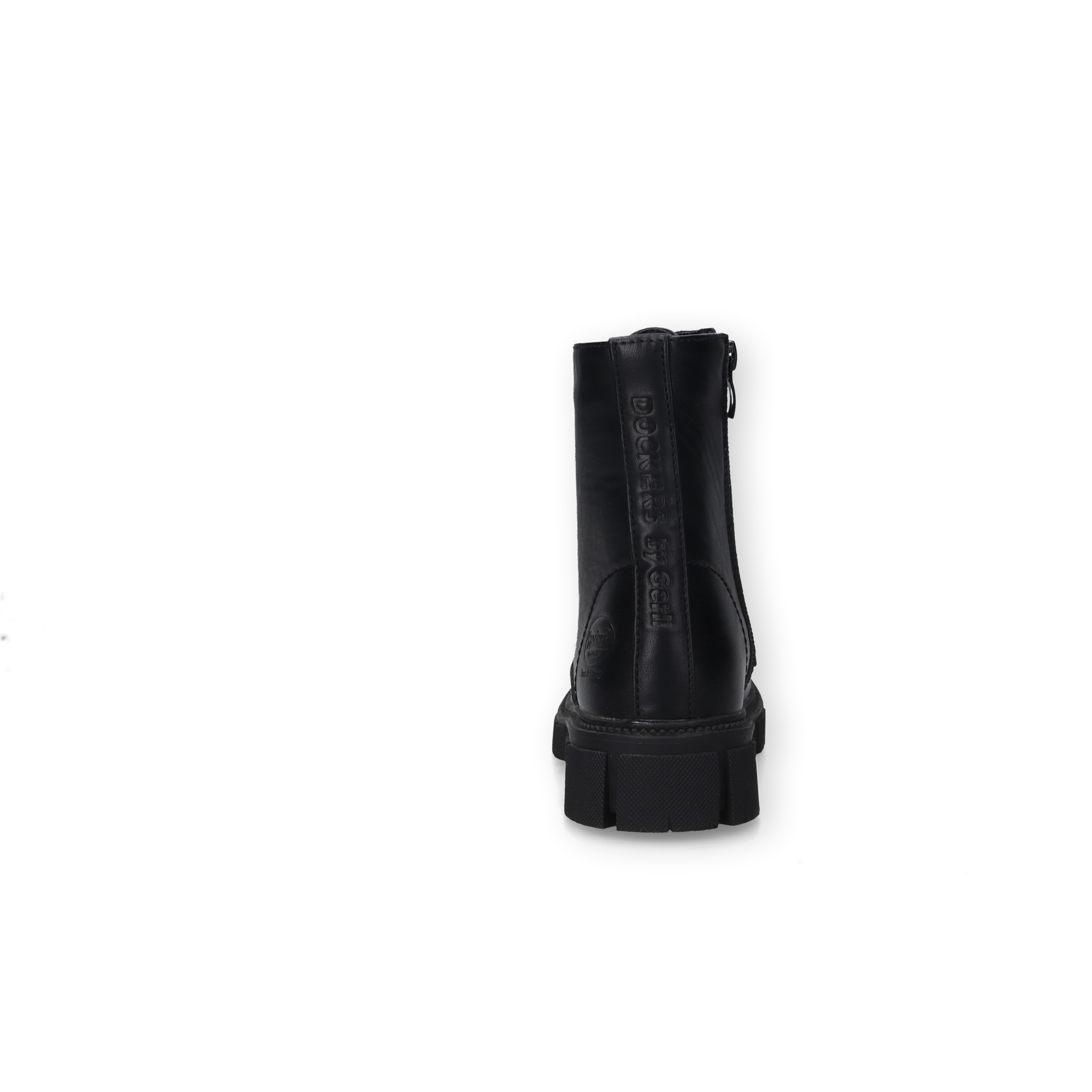 Dockers by Gerli Schnürboots  Schnürstiefelette mit Profilsohle und Blockabsatz
