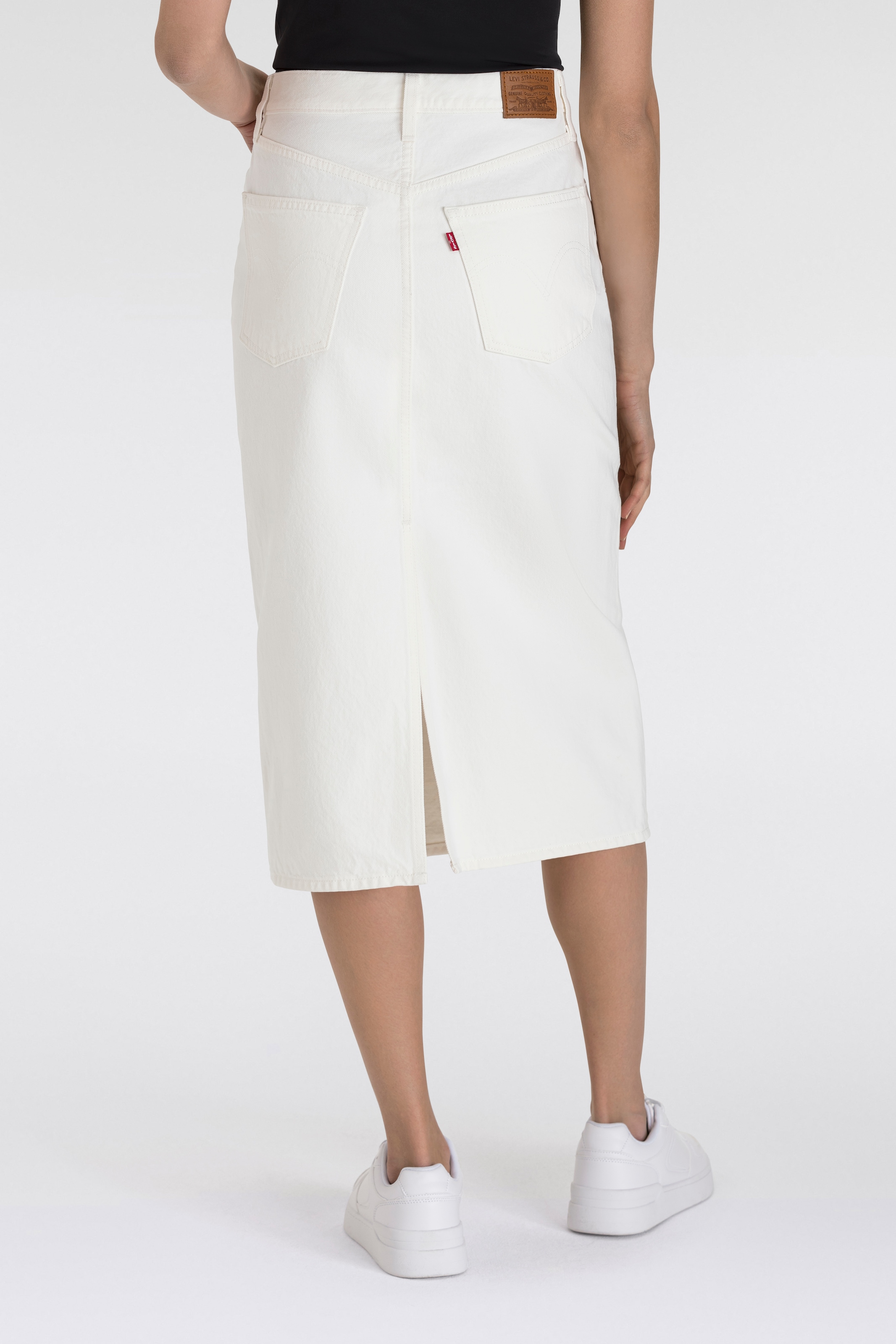 Levi's® Jeansrock »HR BACK SLIT SKIR«, mit Schlitz hinten