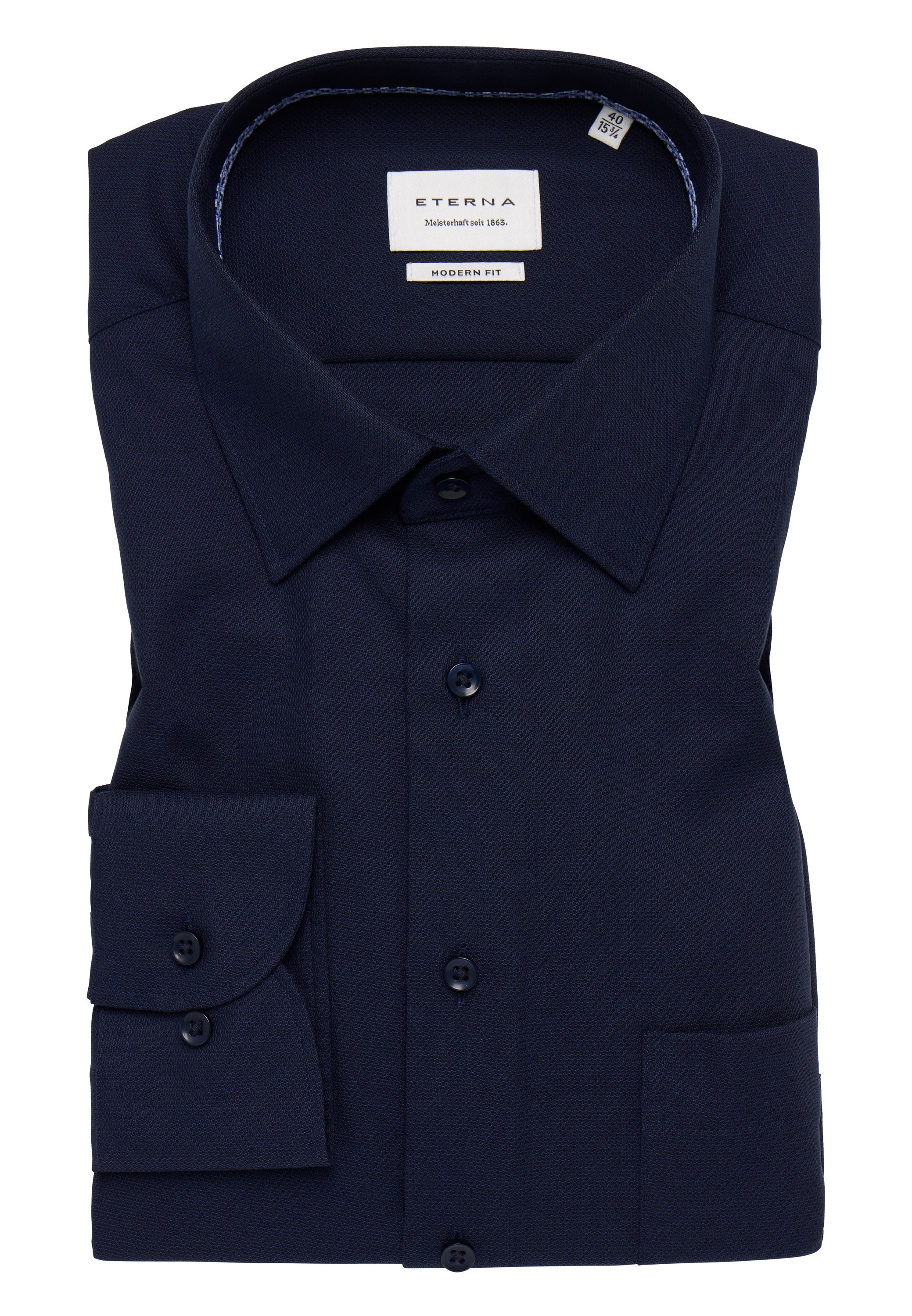 Eterna Langarmhemd »MODERN FIT«, NON IRON (bügelfrei)