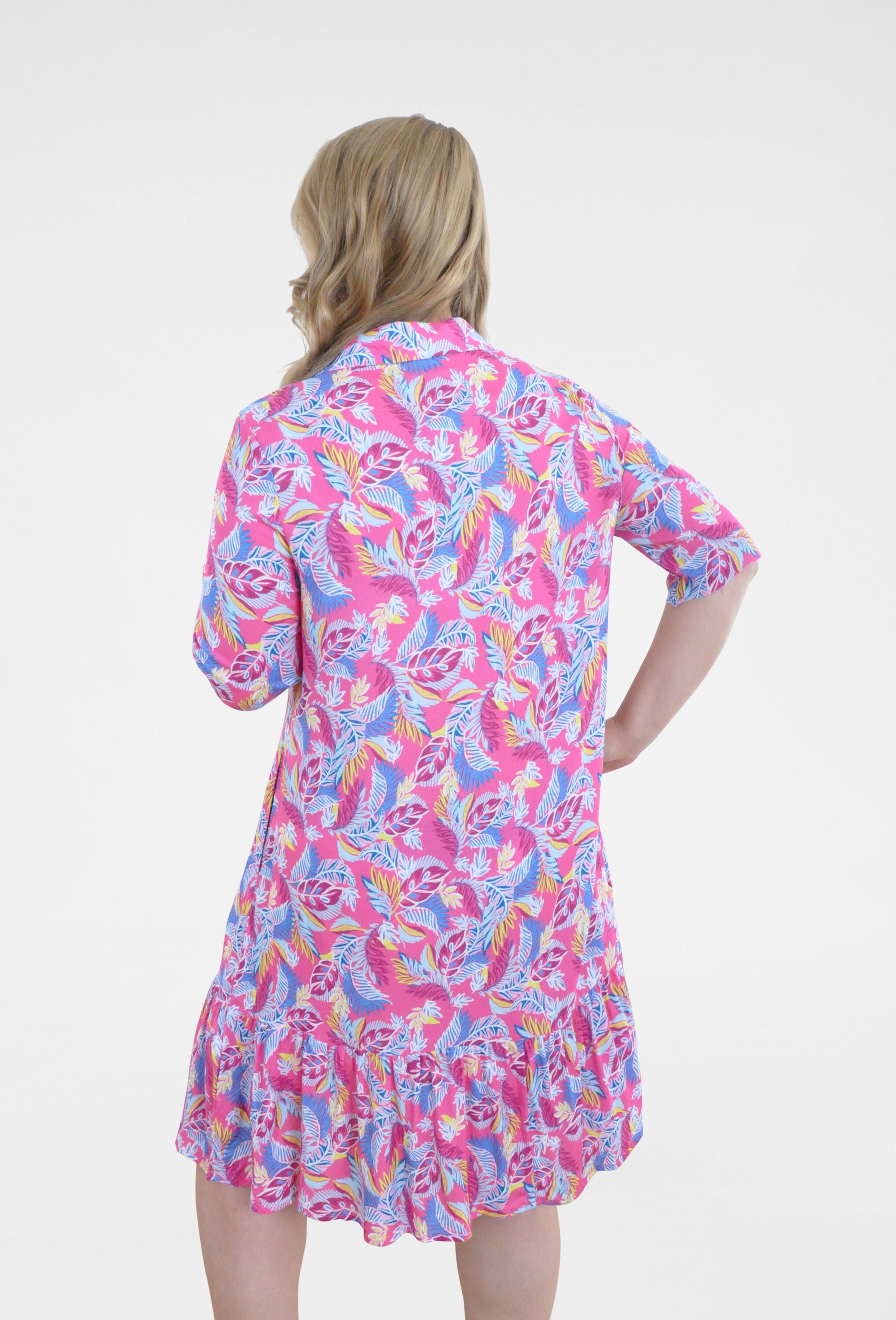 NAVIGAZIONE Blusenkleid »NAVIGAZIONE Kleid« Graphischer Druck
