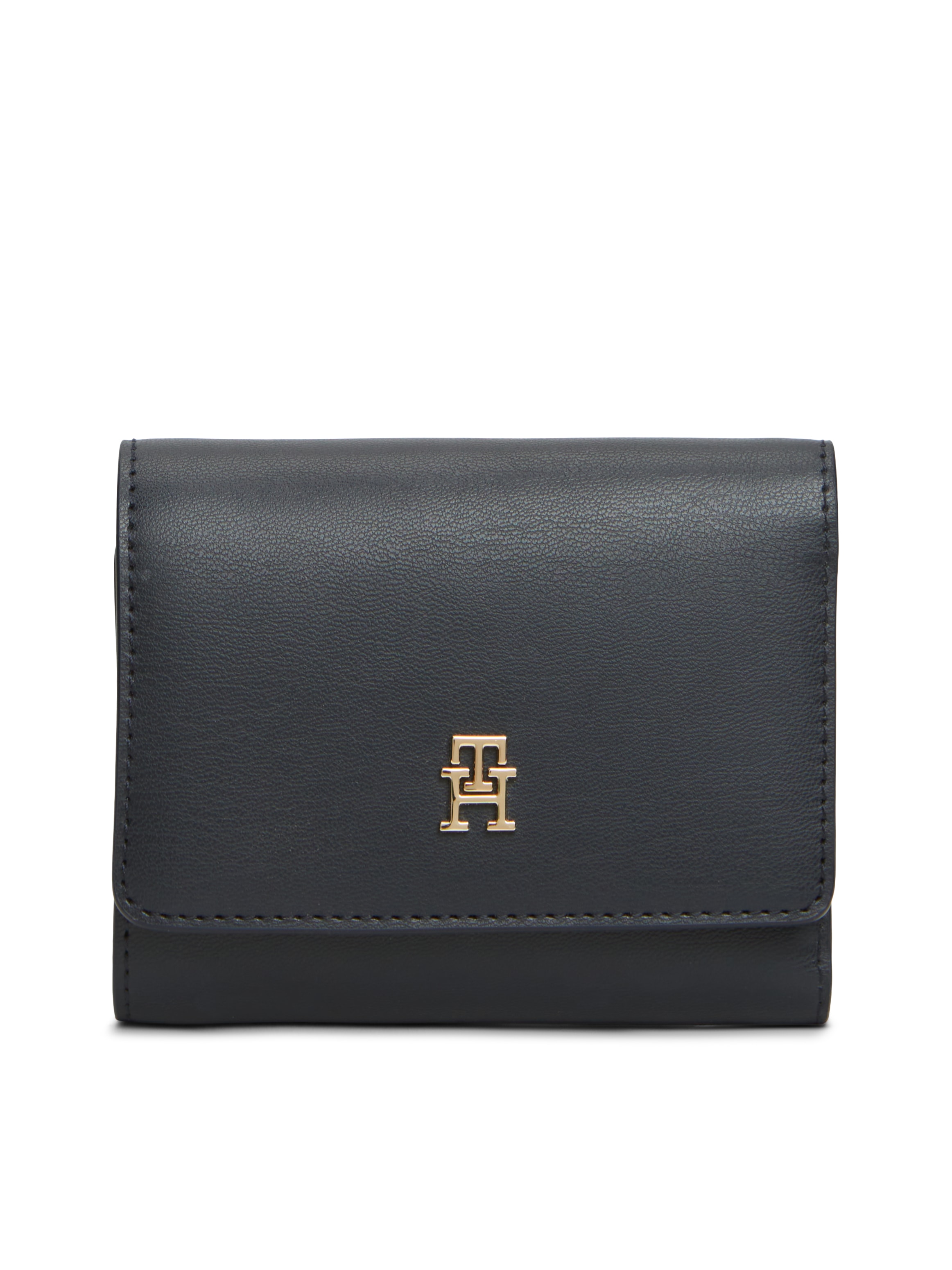Tommy Hilfiger Geldbörse »TH ICON TRIFOLD« Damen Geldbeutel, Portemonnaie mit TH-Logo-Schmuckelement