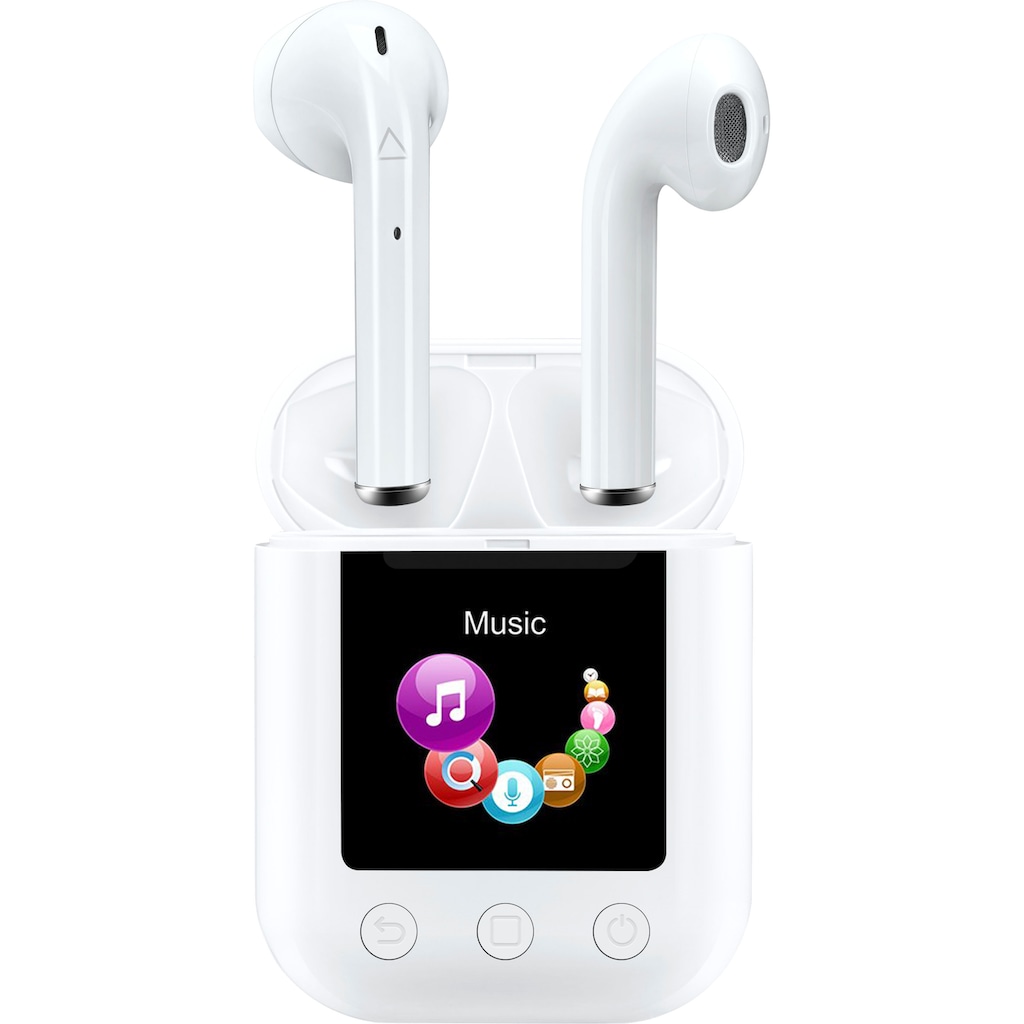 Denver wireless In-Ear-Kopfhörer »TWM-850 Earbuds mit MP3-Player«, Bluetooth, True Wireless