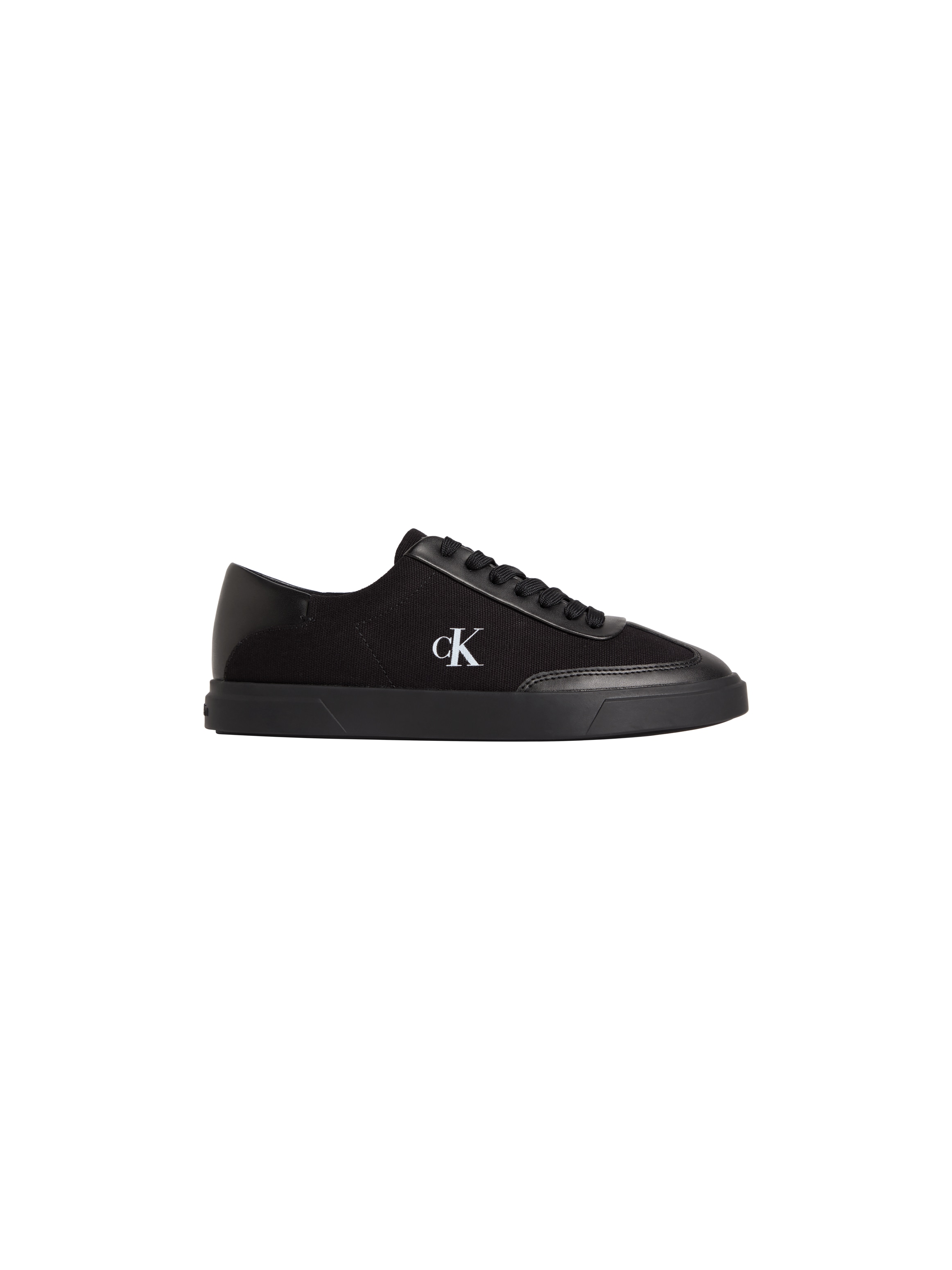 Calvin Klein Plateausneaker »LOW PRO CUPS WT CANV MG«  Schnürschuh, Halbschuh, Freizeitsneaker mit seitlichem CK-Logo