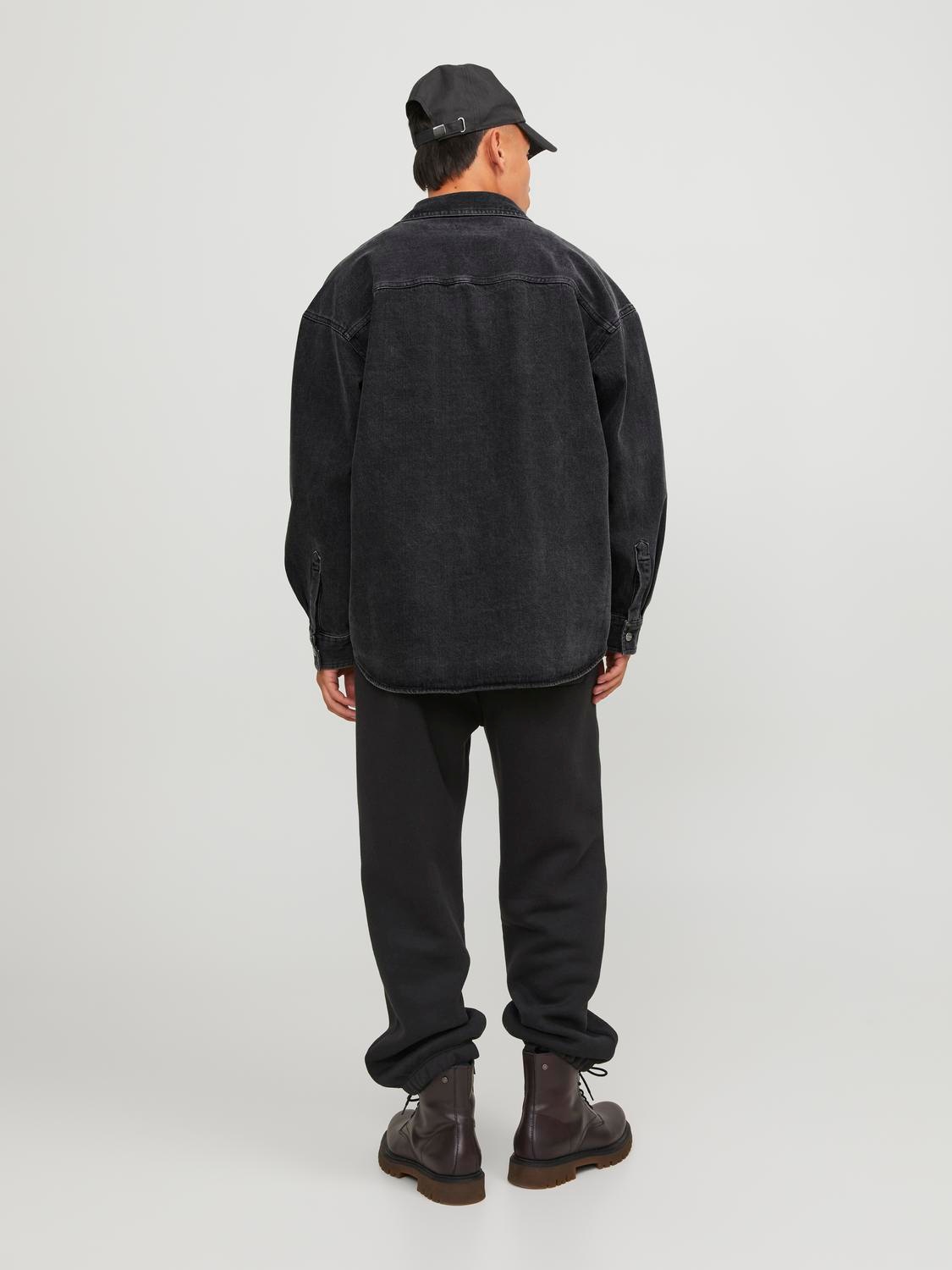 Jack & Jones Langarmhemd »JORSANTORINI DENIM OVERSHIRT LS SN«