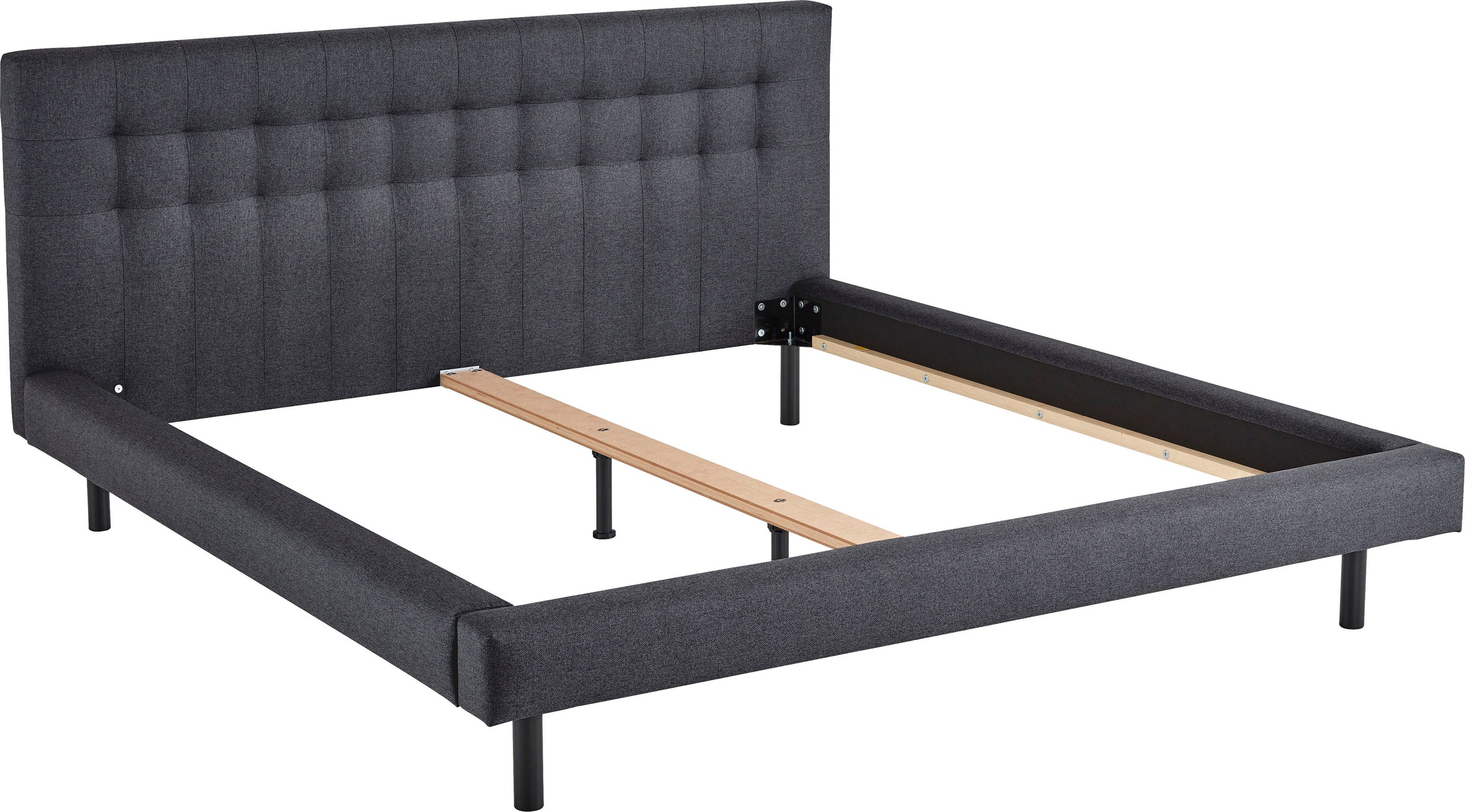 andas Polsterbett »Tobjörn«, Mit breitem Futon-Rahmen