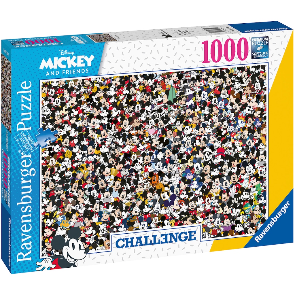 Ravensburger Puzzle »Challenge, Mickey«