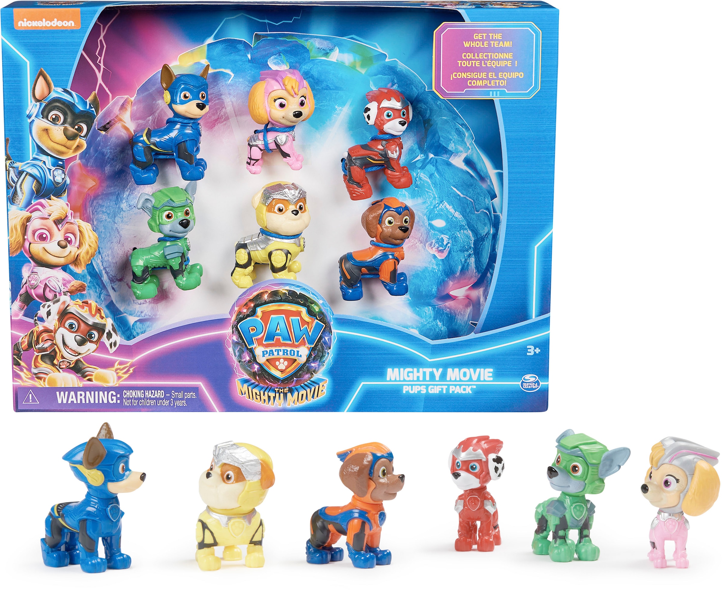 Spielfigur »Paw Patrol - Movie II - Hero Pups Geschenkset (6 Welpenfiguren)«, (Set)