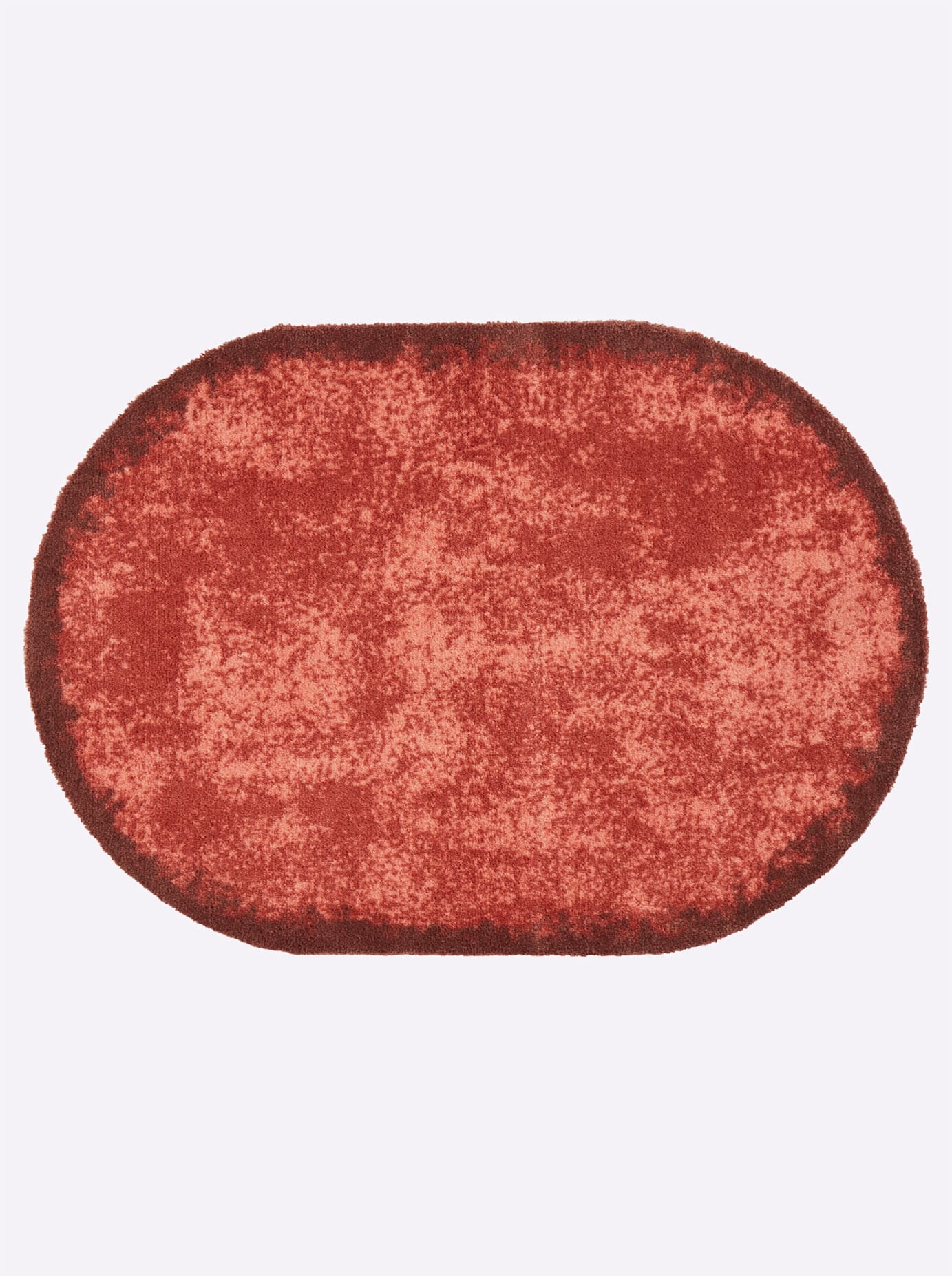 Akzente Feel Fußmatte rechteckig 7 mm Höhe in orange