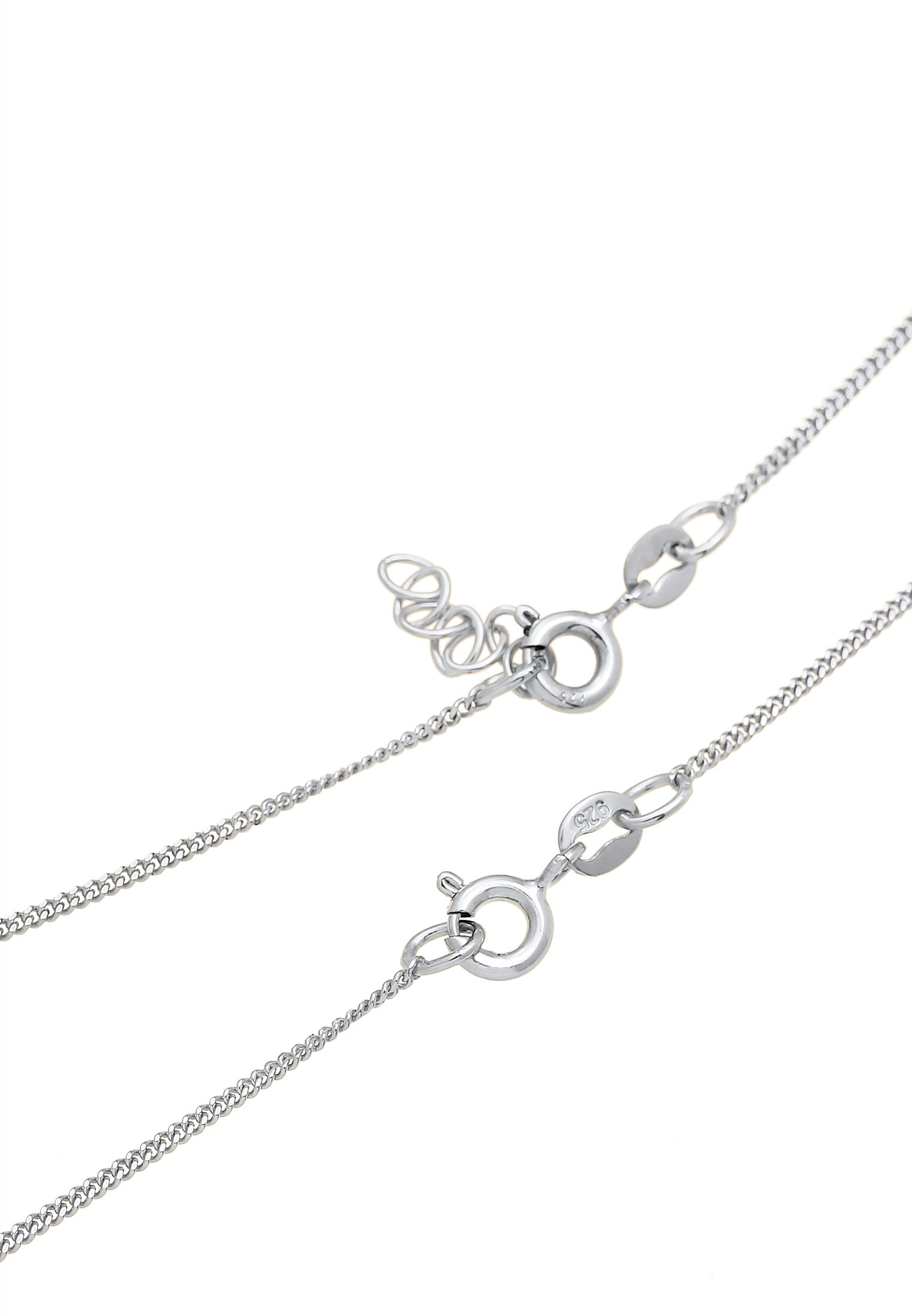 Elli Ketten-Set »Halskette Kleeblatt Herz Anhänger Mutter Kind Set 925 Silber«