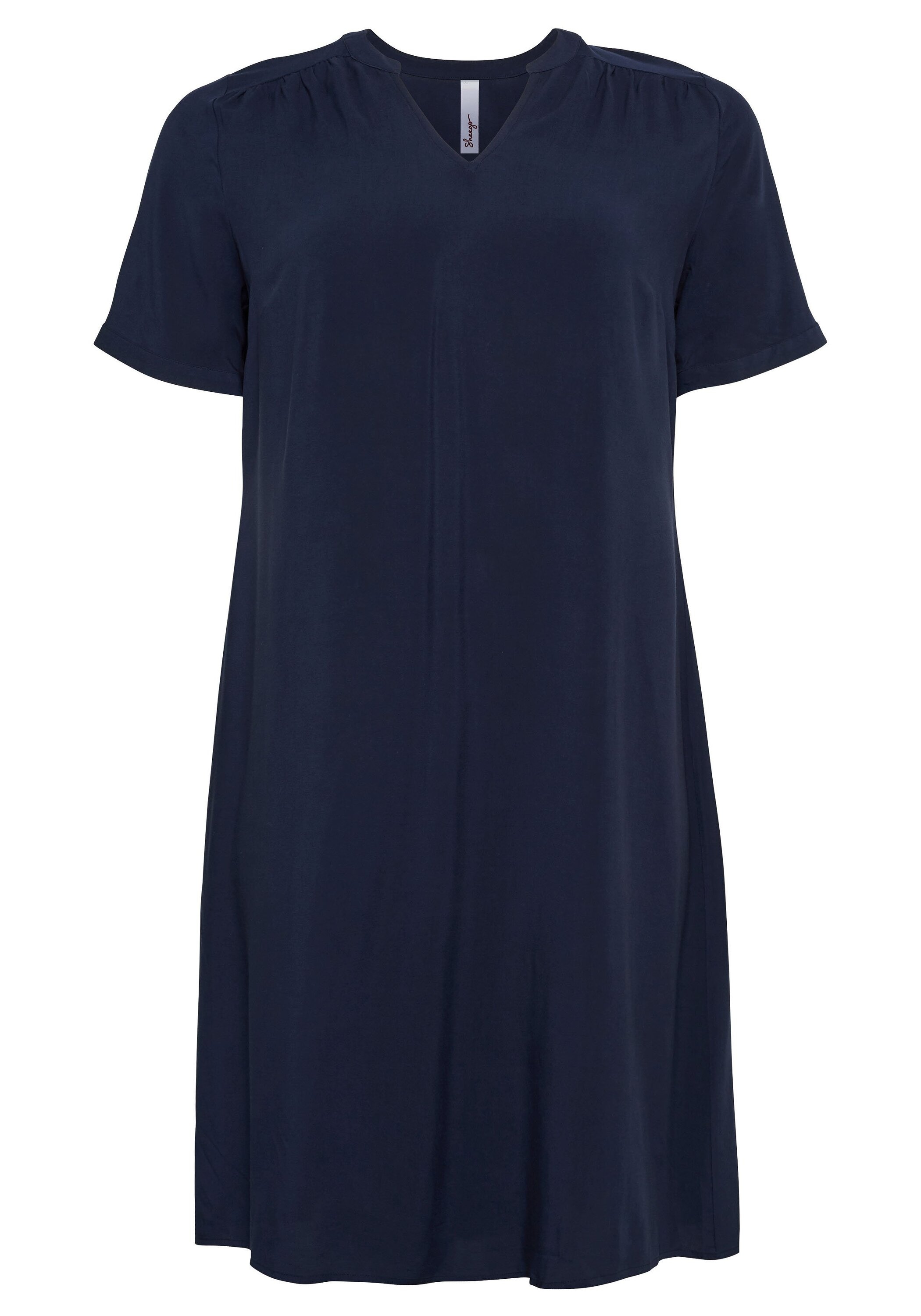 Sheego Sommerkleid »Kleid aus leichter Viskose, in A-Linie«