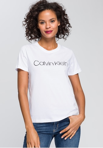 Calvin Klein Rundhalsshirt »CORE LOGO T-SHIRT«, mit Calvin Klein Logo-Schriftzug kaufen