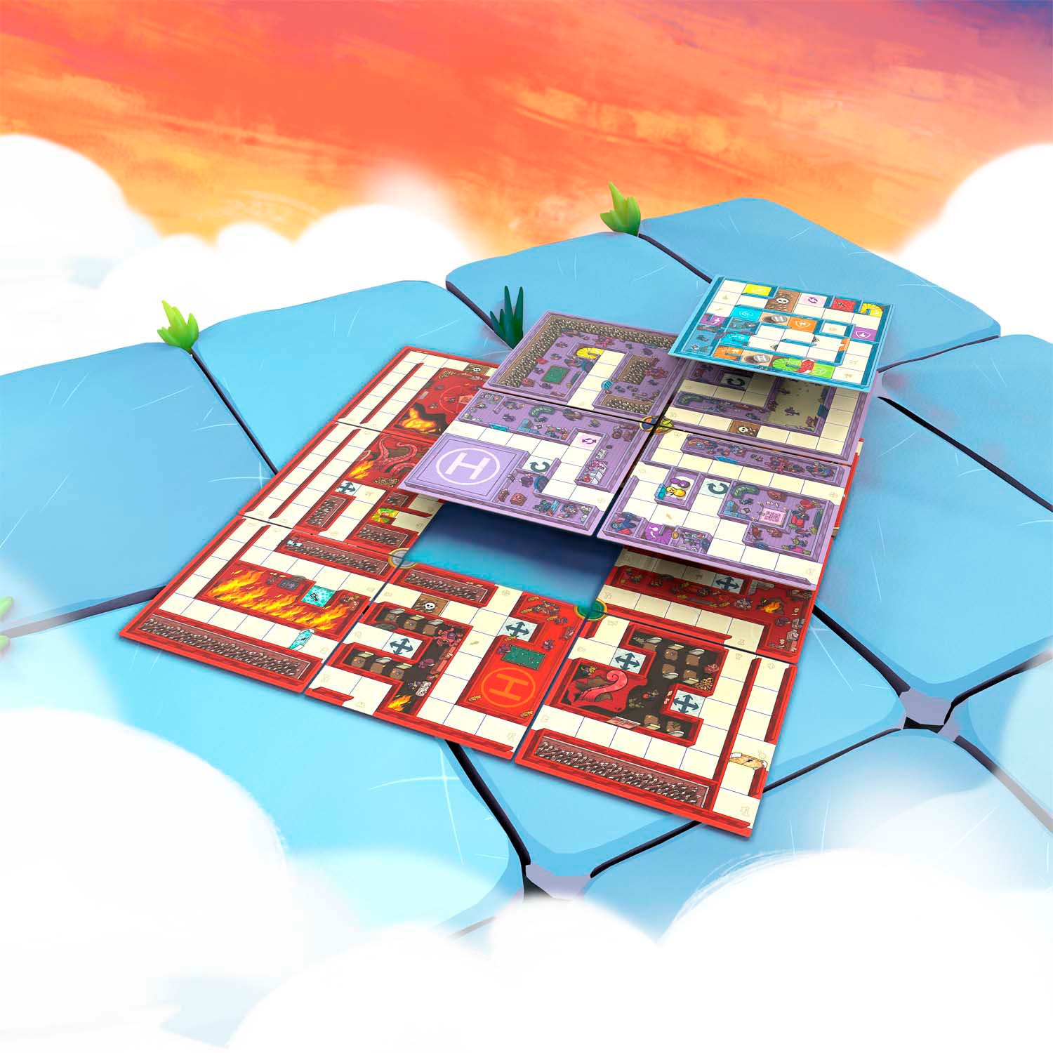 SIT DOWN! Spiel »Magic Maze Tower«