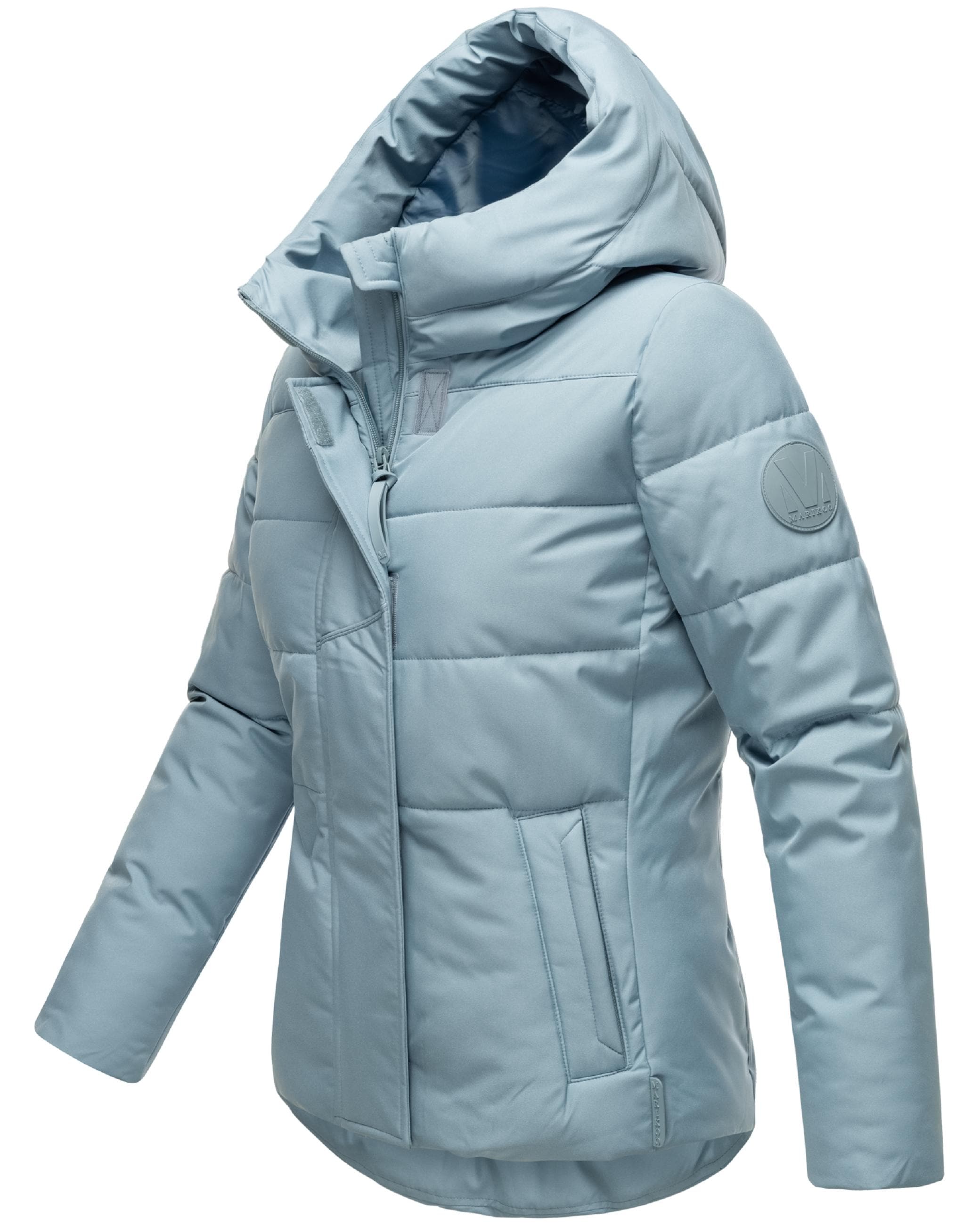 Marikoo Steppjacke »Steppjacke Elira 16«, mit Kapuze, Damen Winterjacke mit integrierten Rucksackträgern