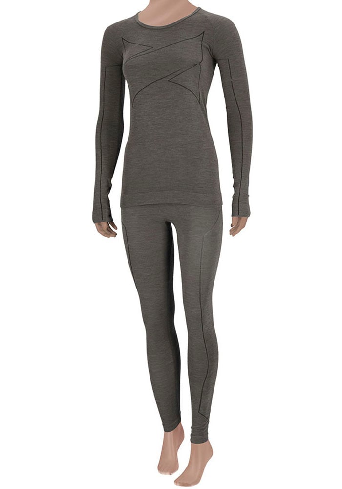 XTREME sockswear Unterhemd »LADIES THERMAL WOOL UNDERSHIRT«, mit sportlichem Design