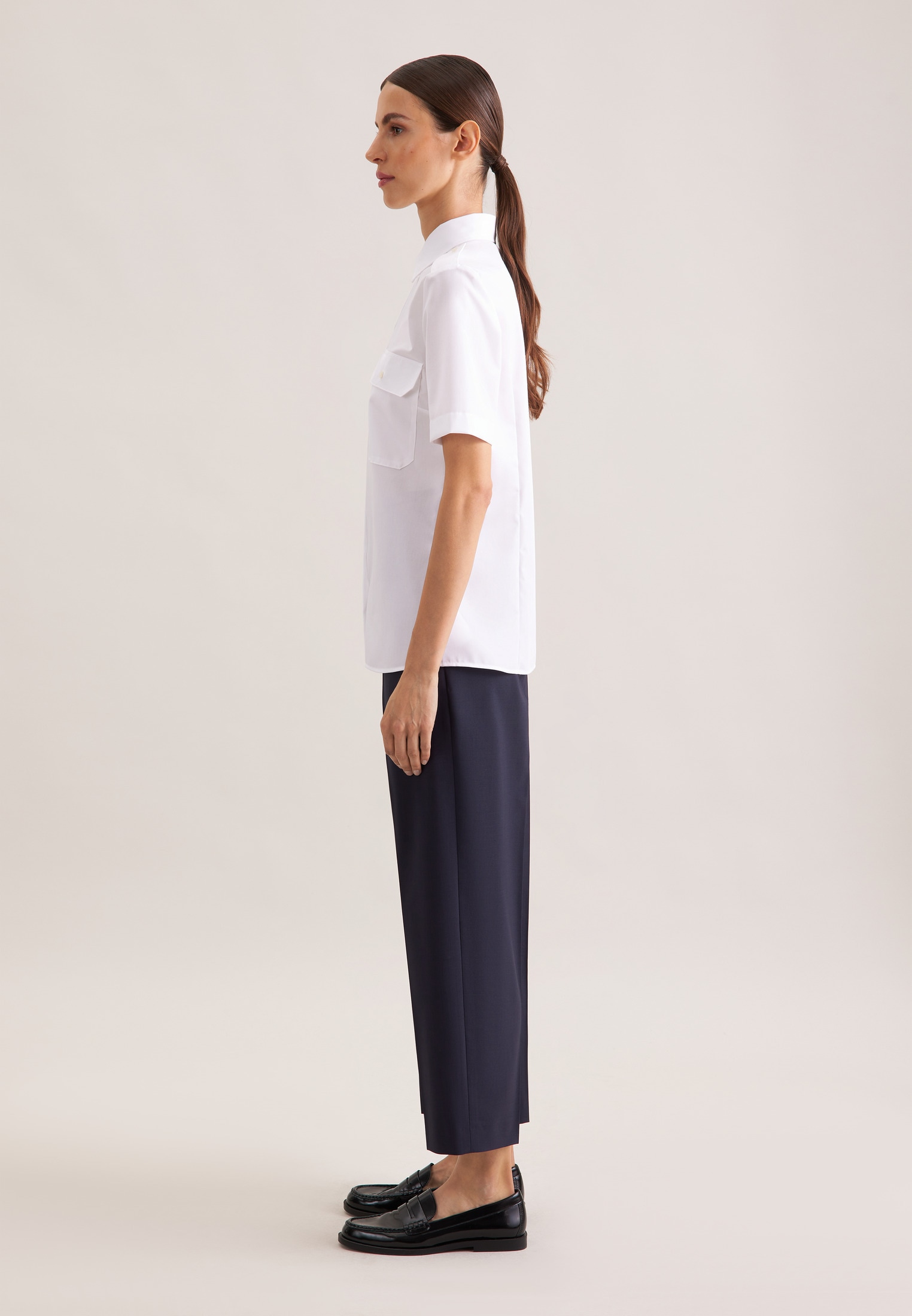 seidensticker Hemdbluse 1/2 Uni