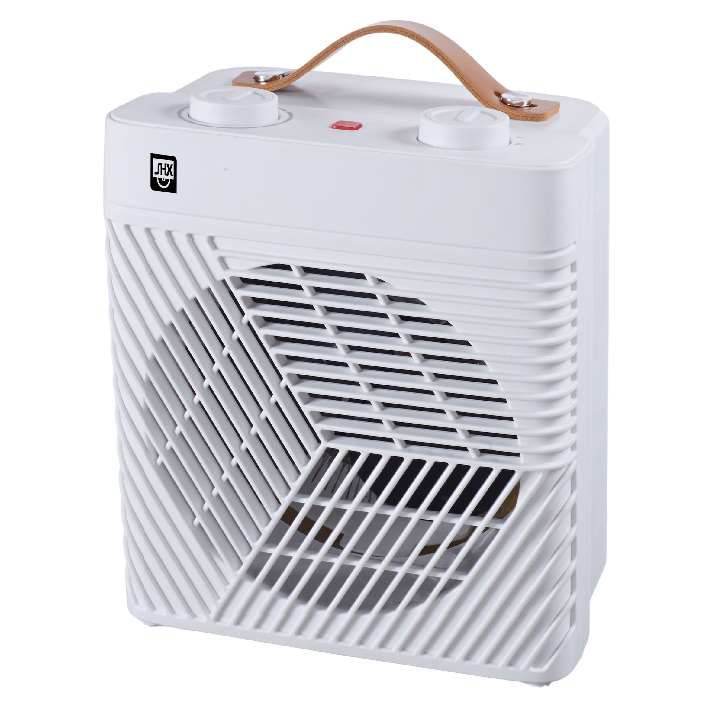 SHX Heizlüfter, 2000 W, Ledergriff, einfache Bedienung