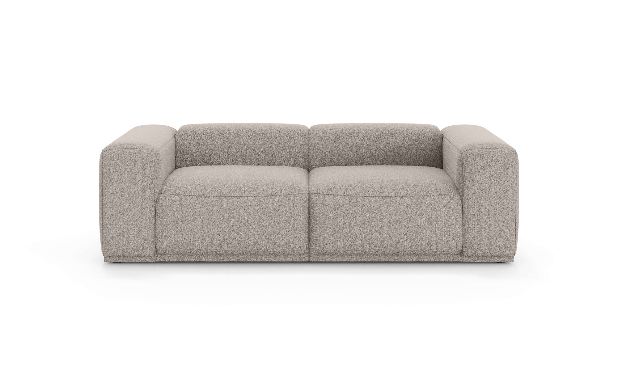 s.Oliver Big-Sofa »EMMERIK Designersofa, 3-Sitzer mit Wellenfederung, B/T/H: 242/98/73 cm«, hoher Sitzkomfort, gemütlich und modern, auch in Cord